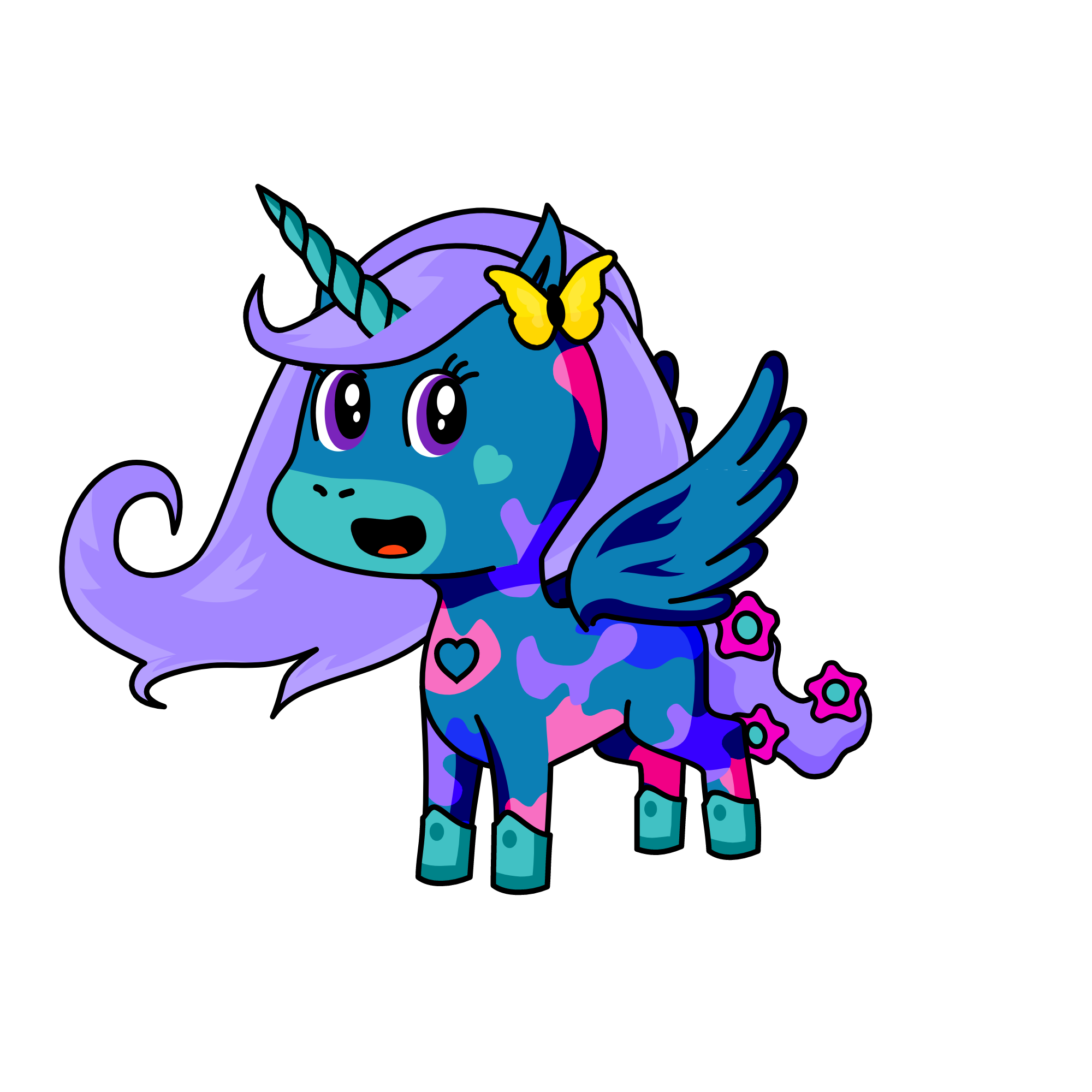 Bebe, the unicorn