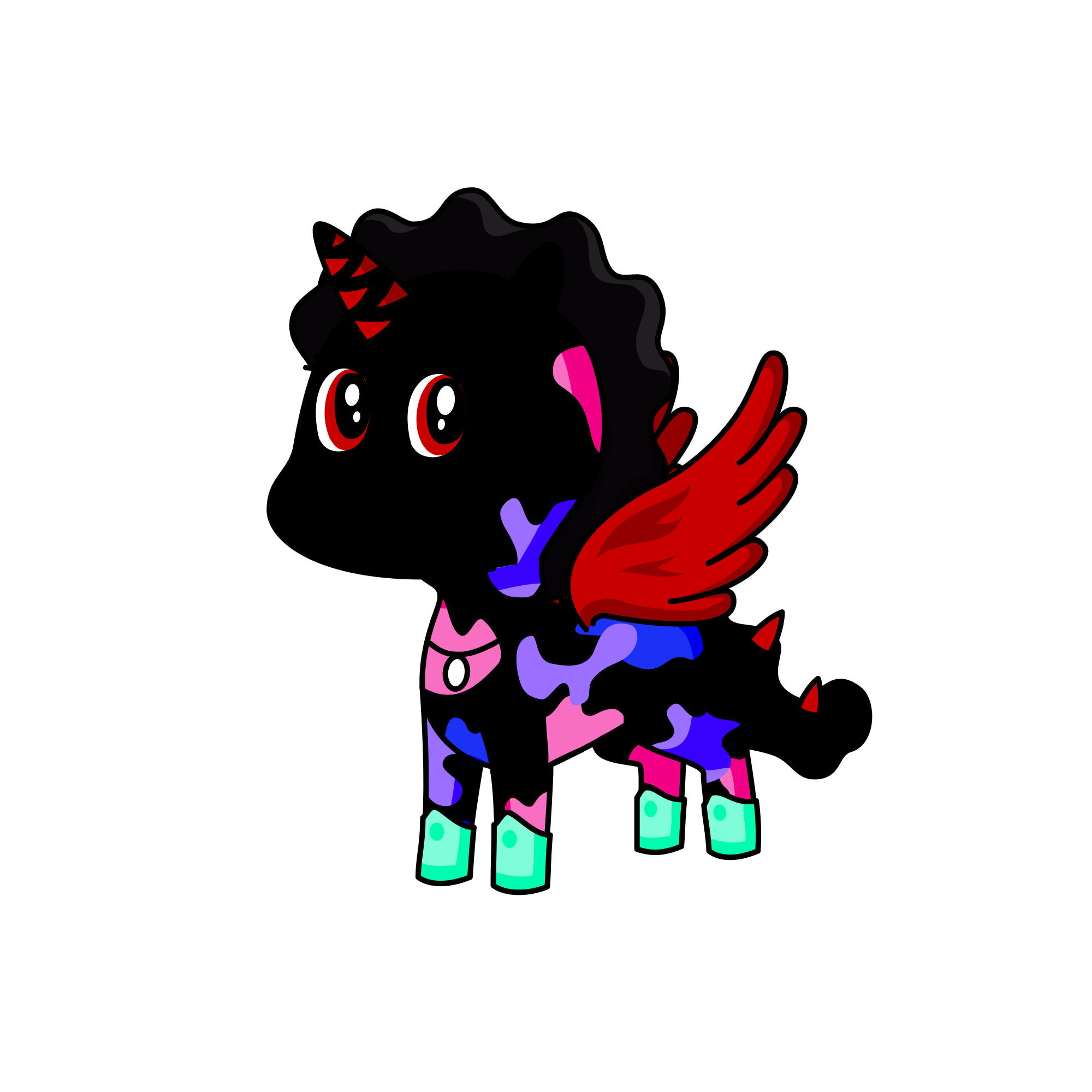 Darkness, the unicorn