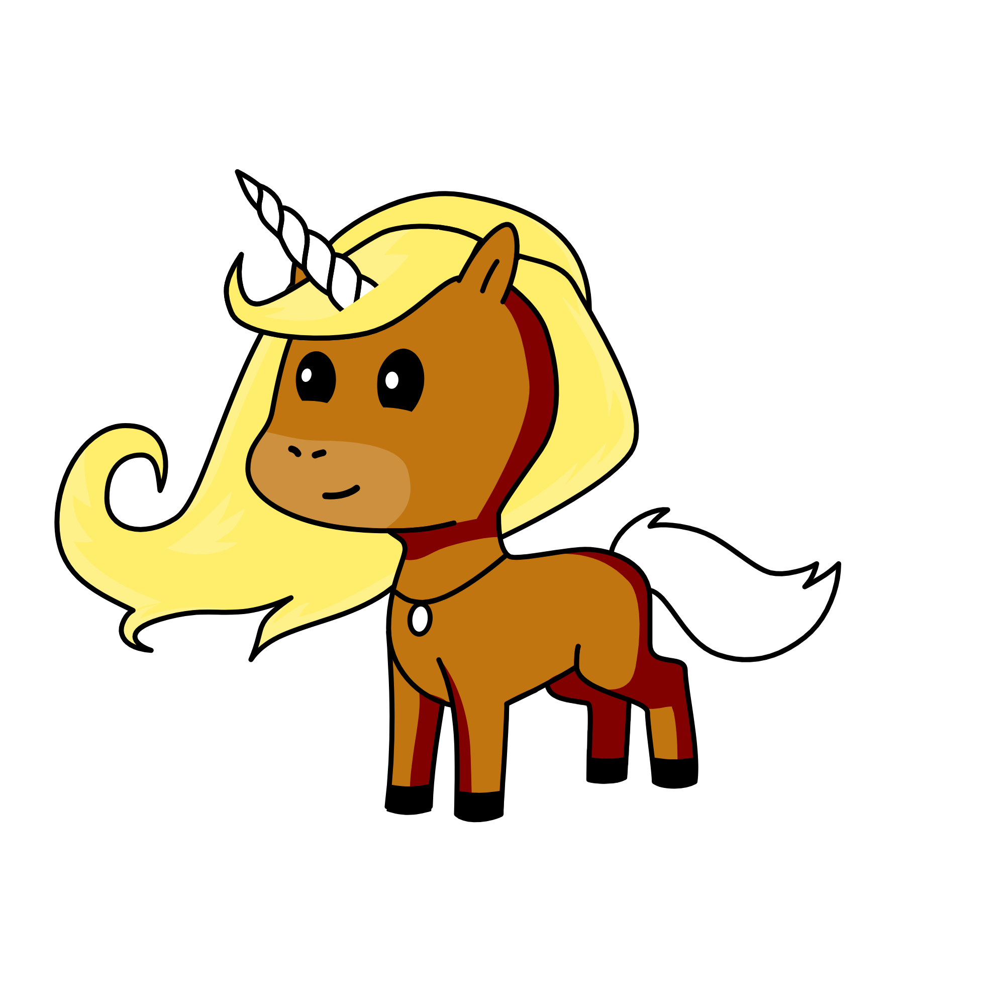 Cara, the unicorn