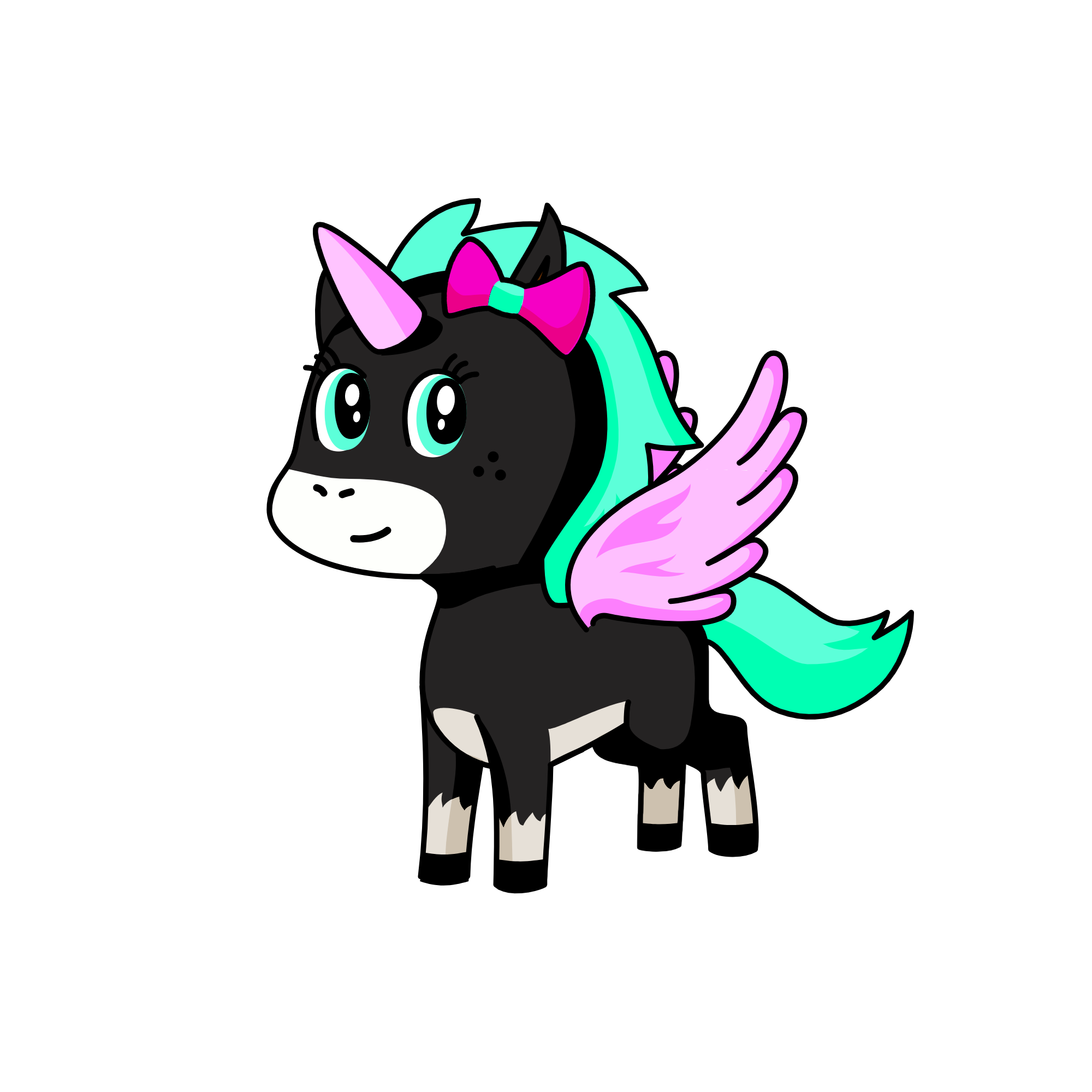 Rainy, the unicorn