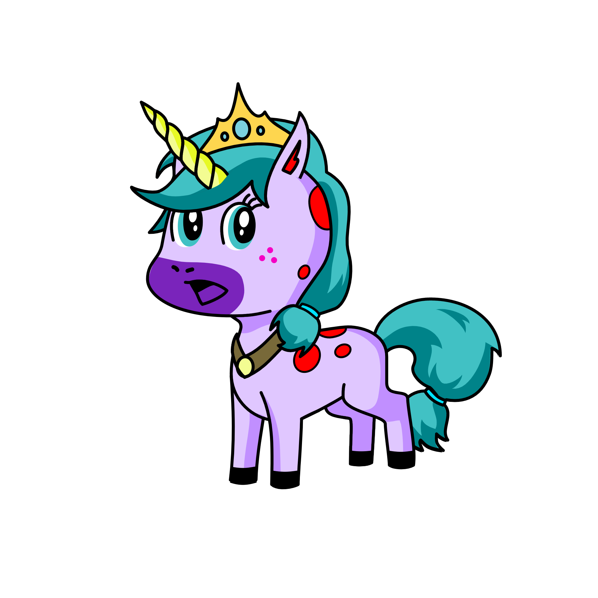 Mimi, the unicorn