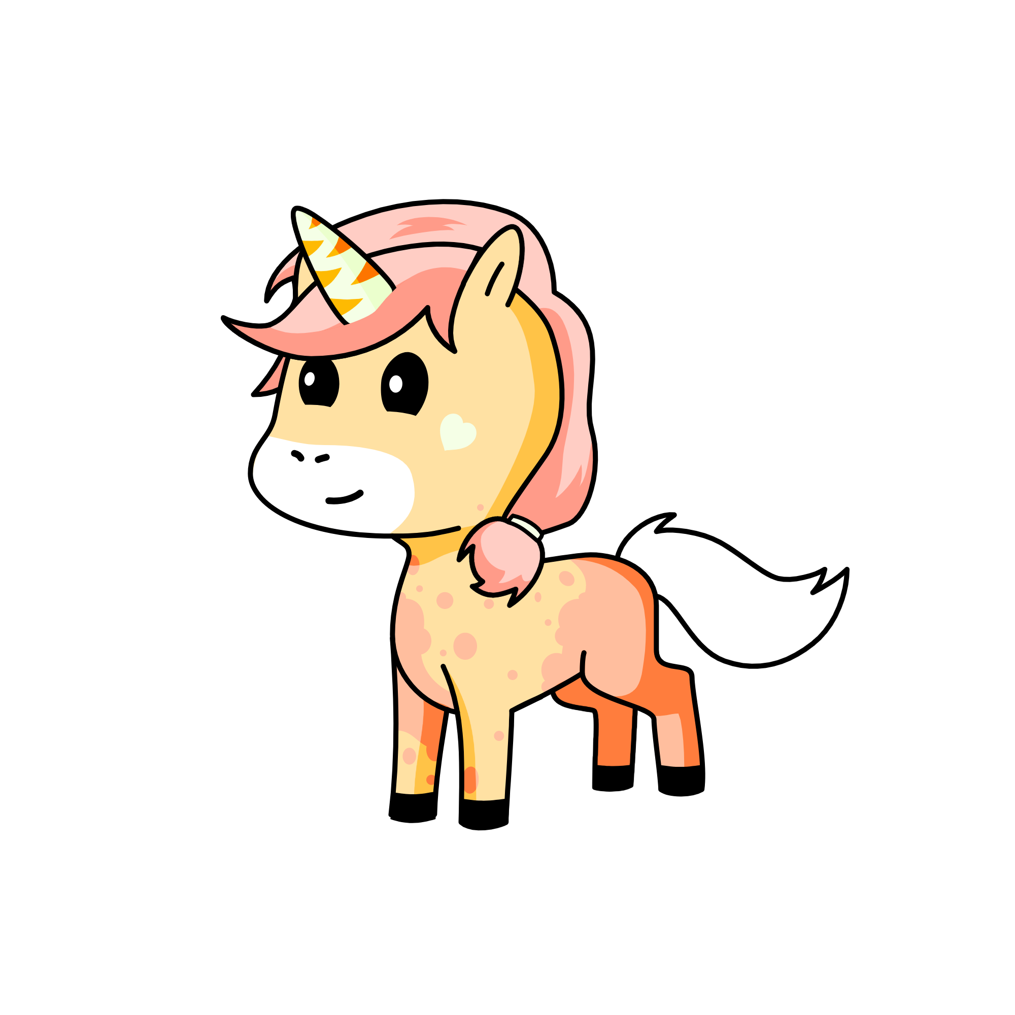Cupcake, the unicorn