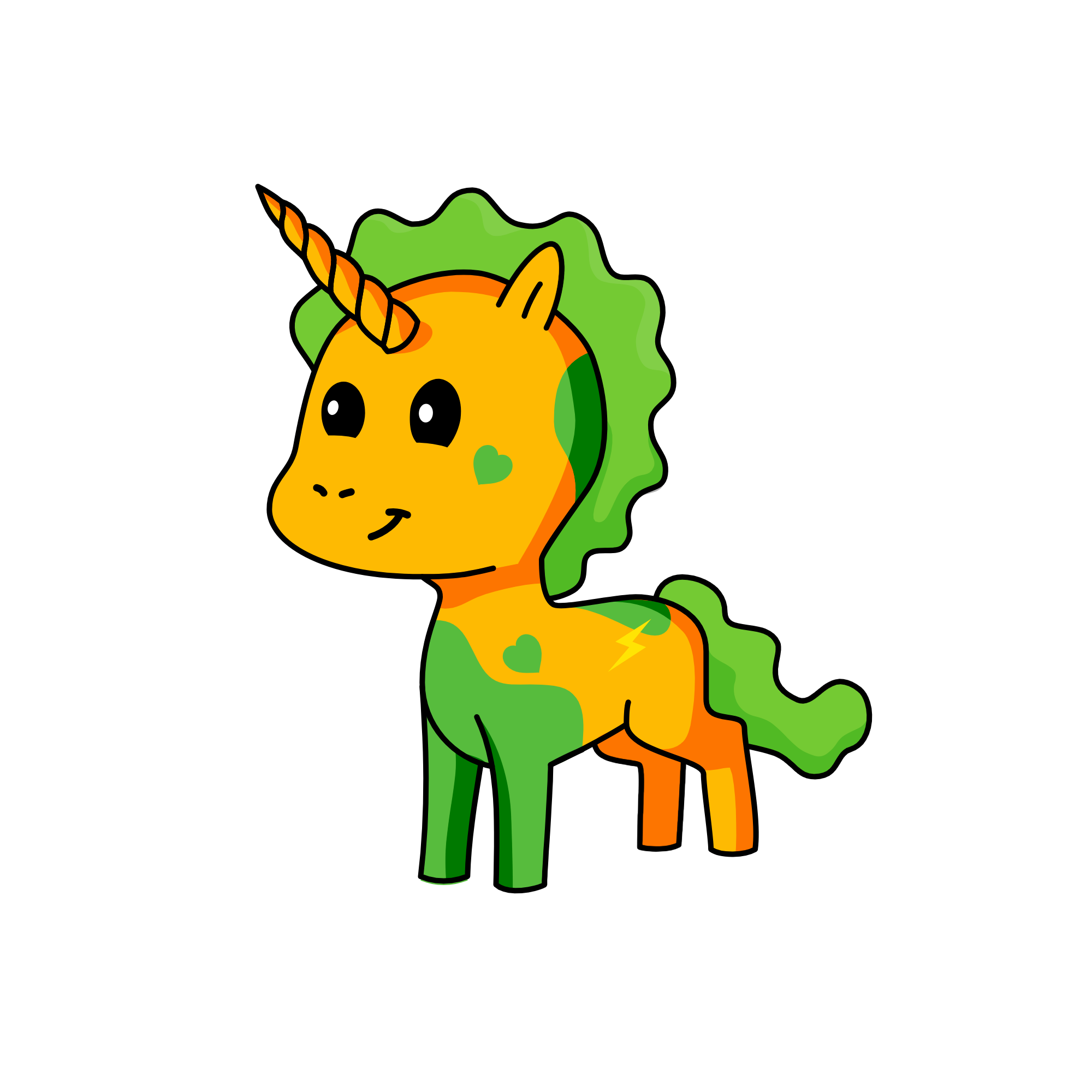 Duke, the unicorn