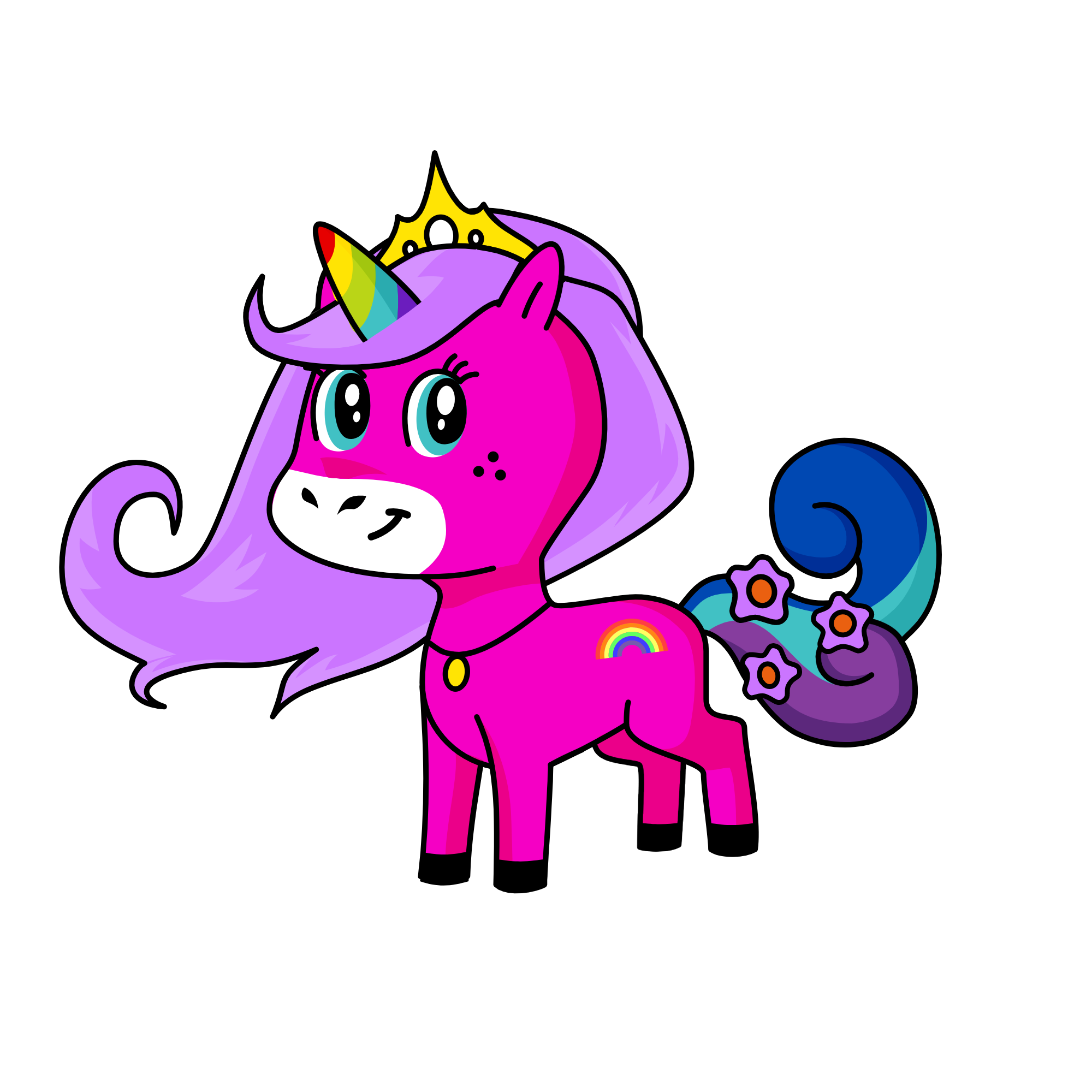 Nimshi the Princesses of all magical creatures, the unicorn