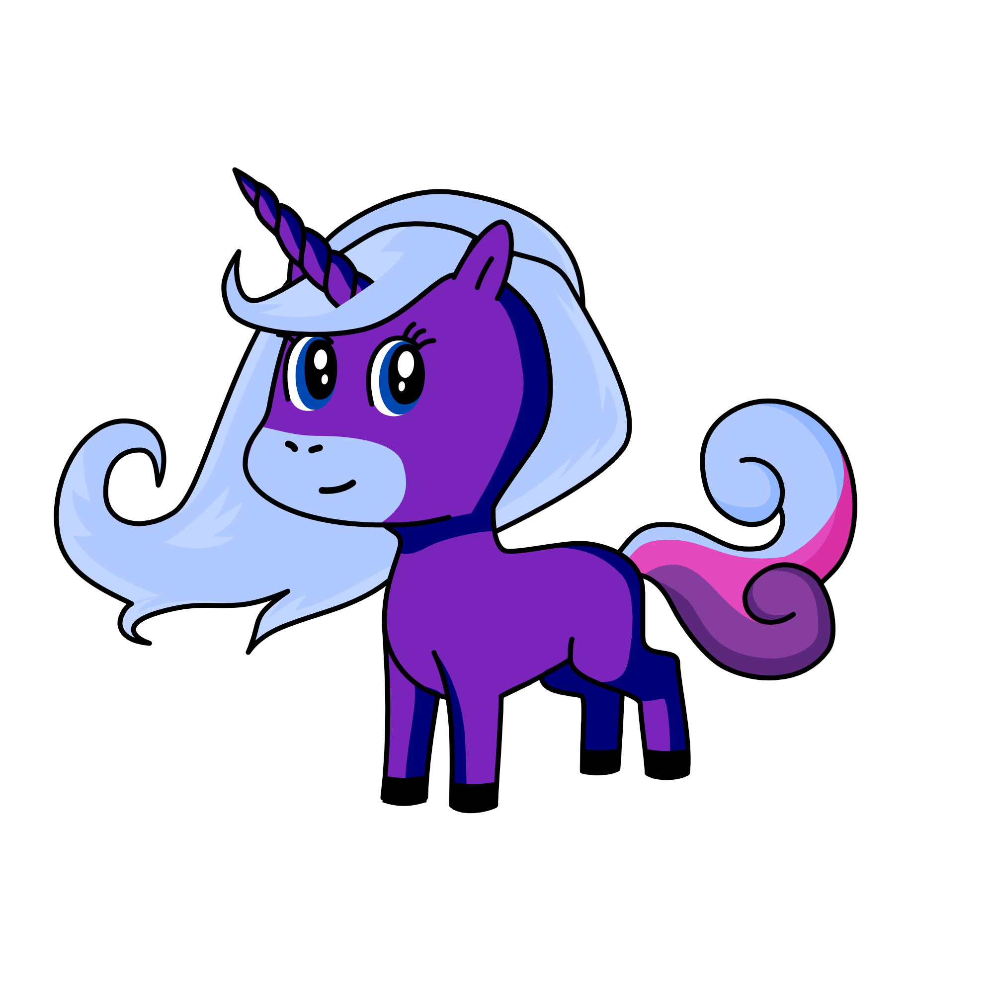 Loona, the unicorn