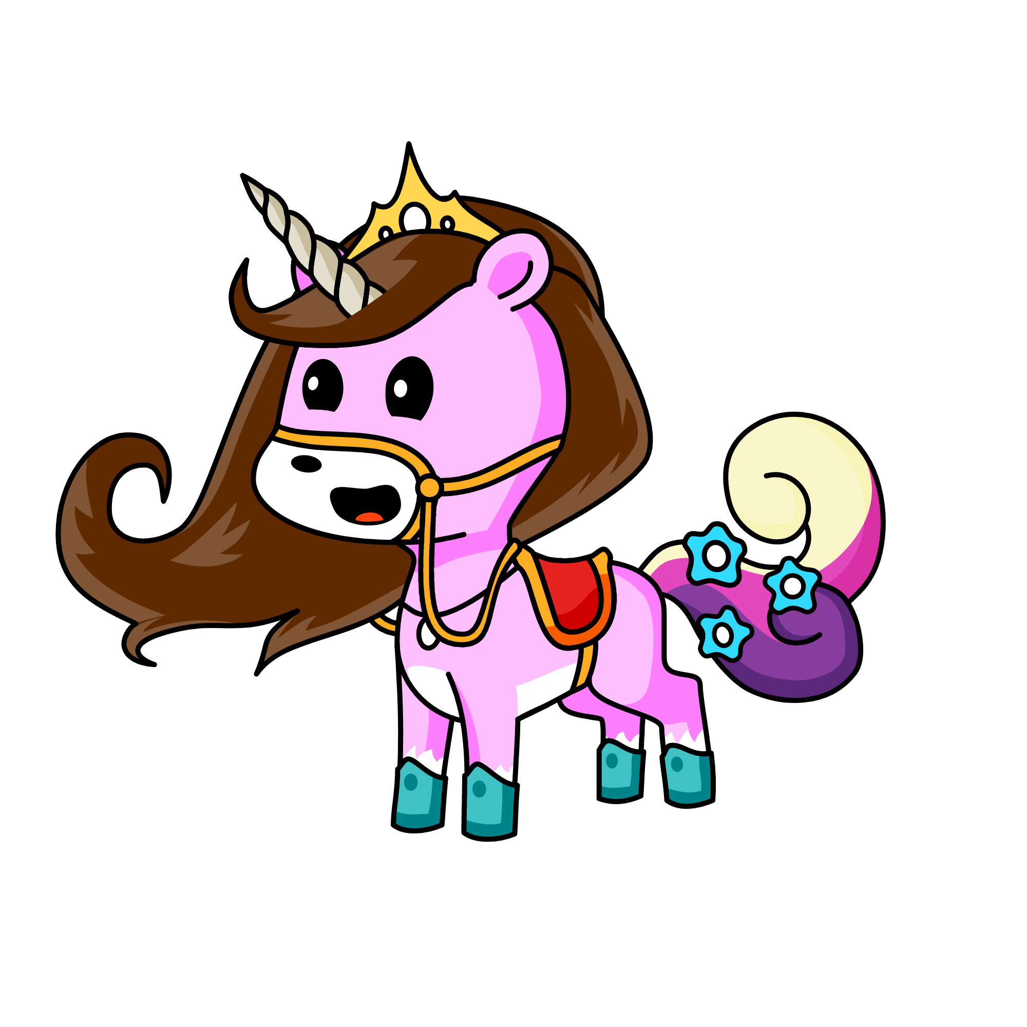 Queen Imeria, the unicorn