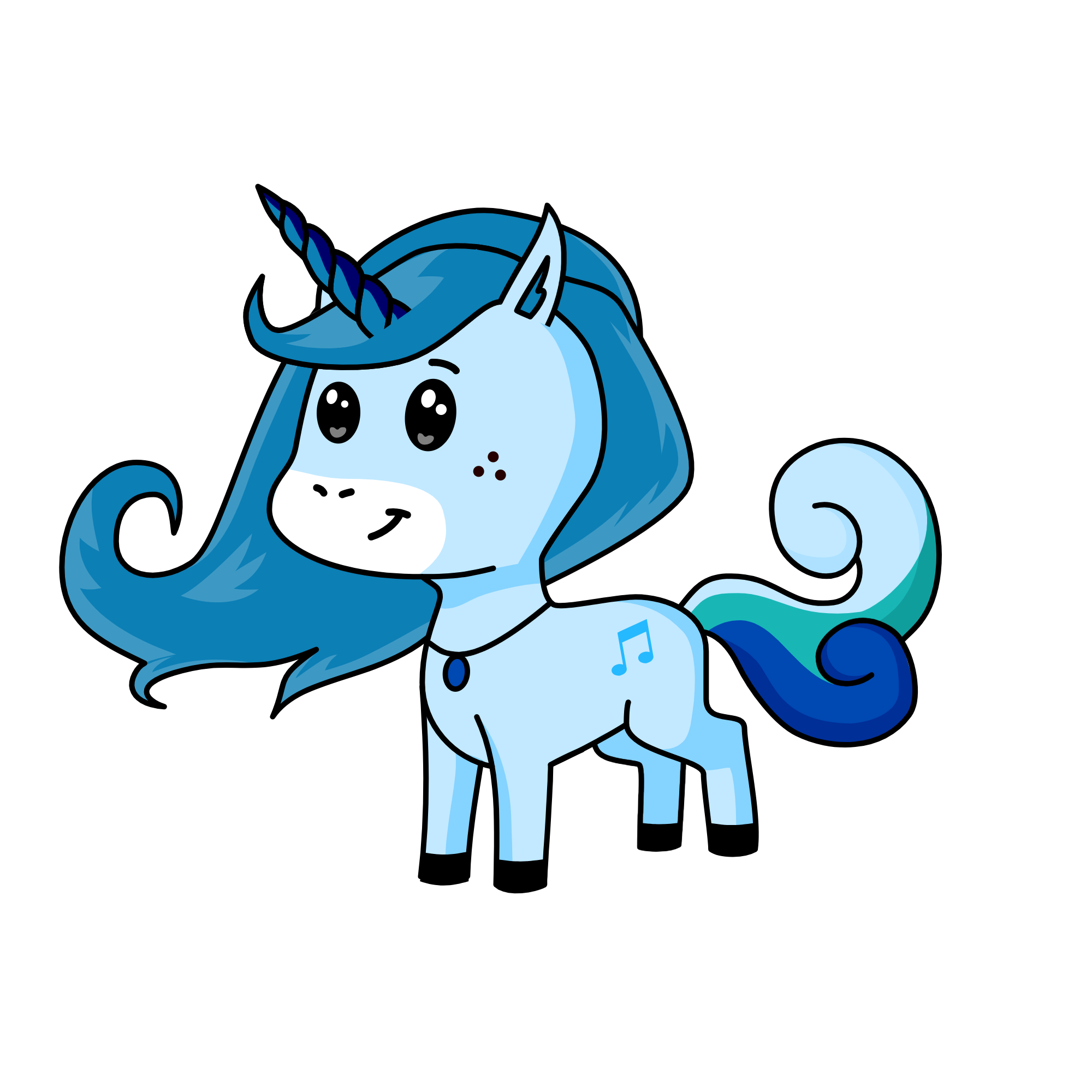 Artic Jr, the unicorn
