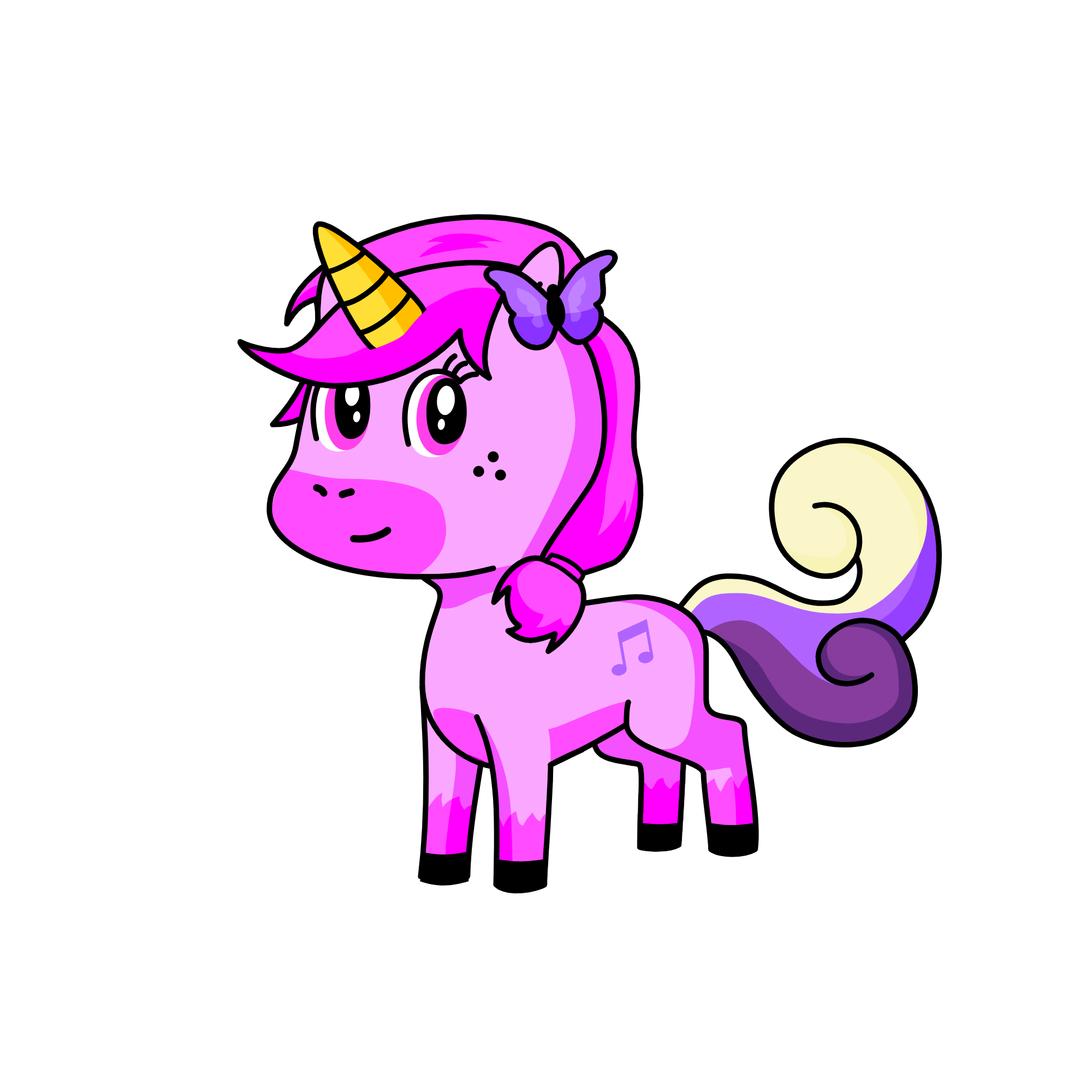 Sparkle, the unicorn