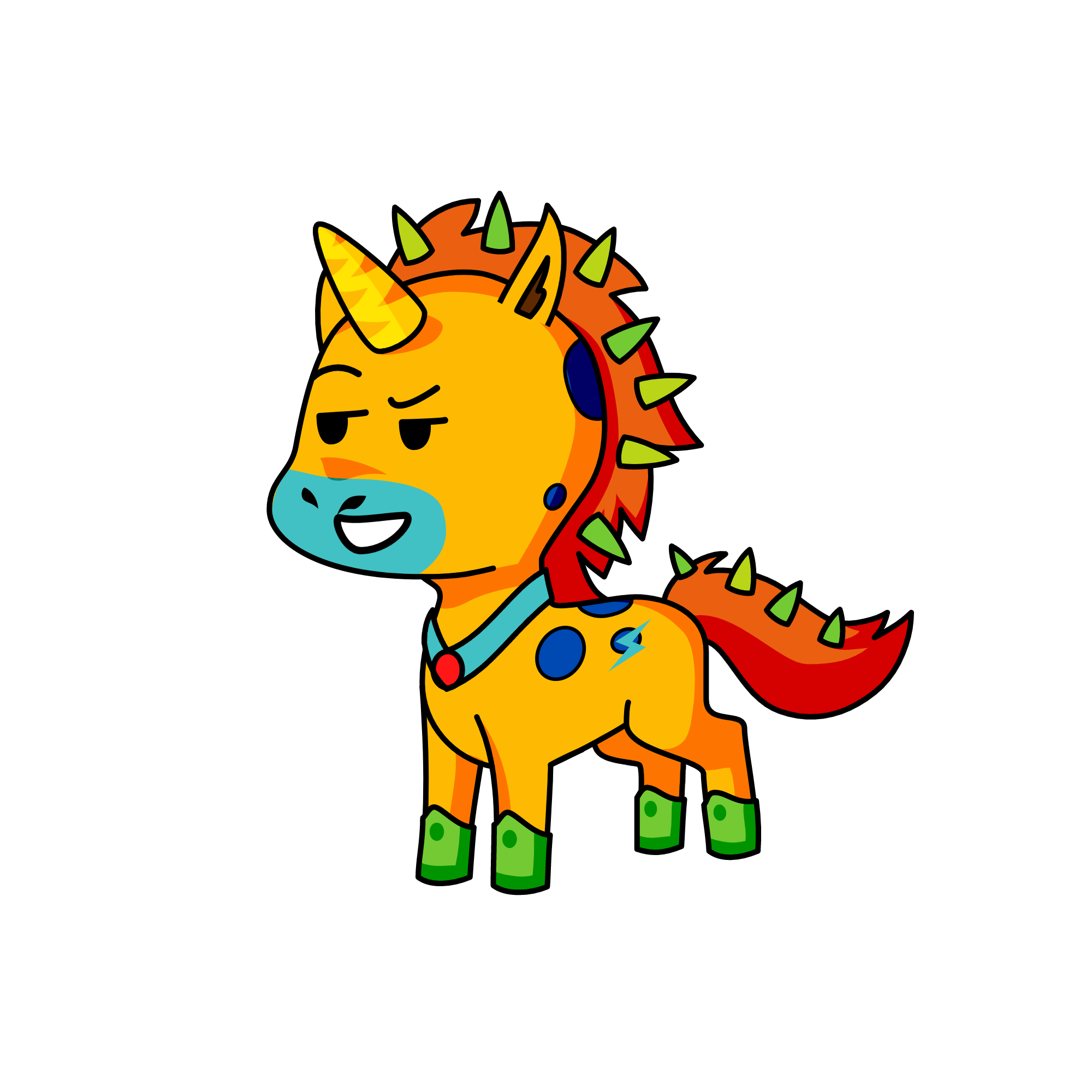 showof, the unicorn
