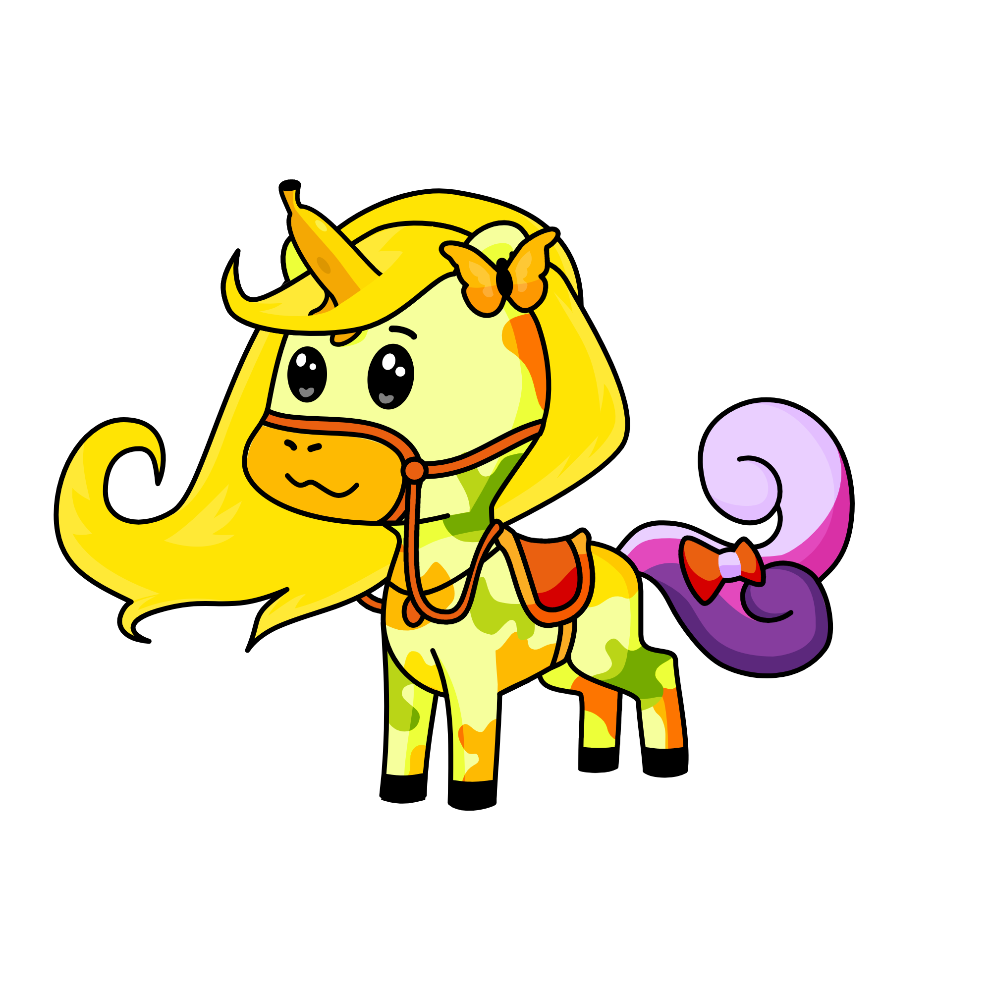 Bannany, the unicorn