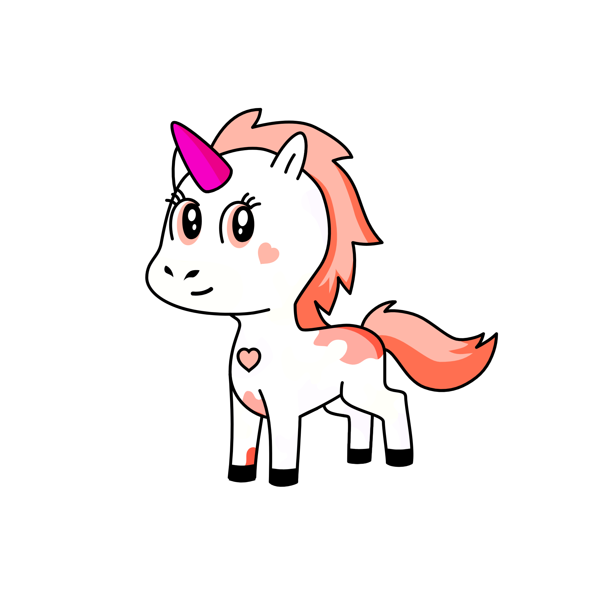 Jasmin, the unicorn