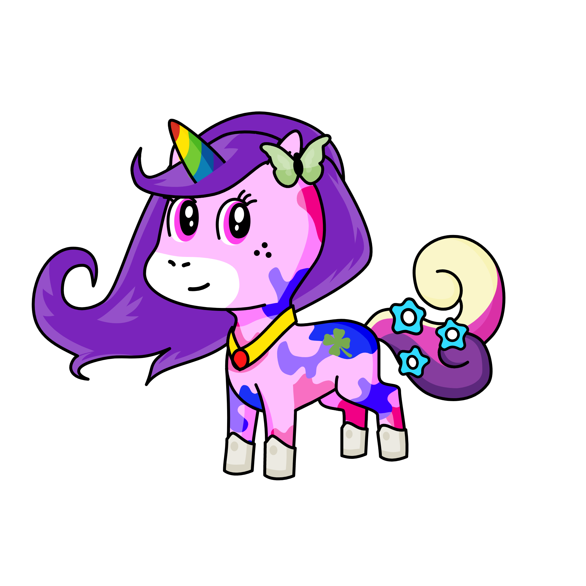 garden, the unicorn