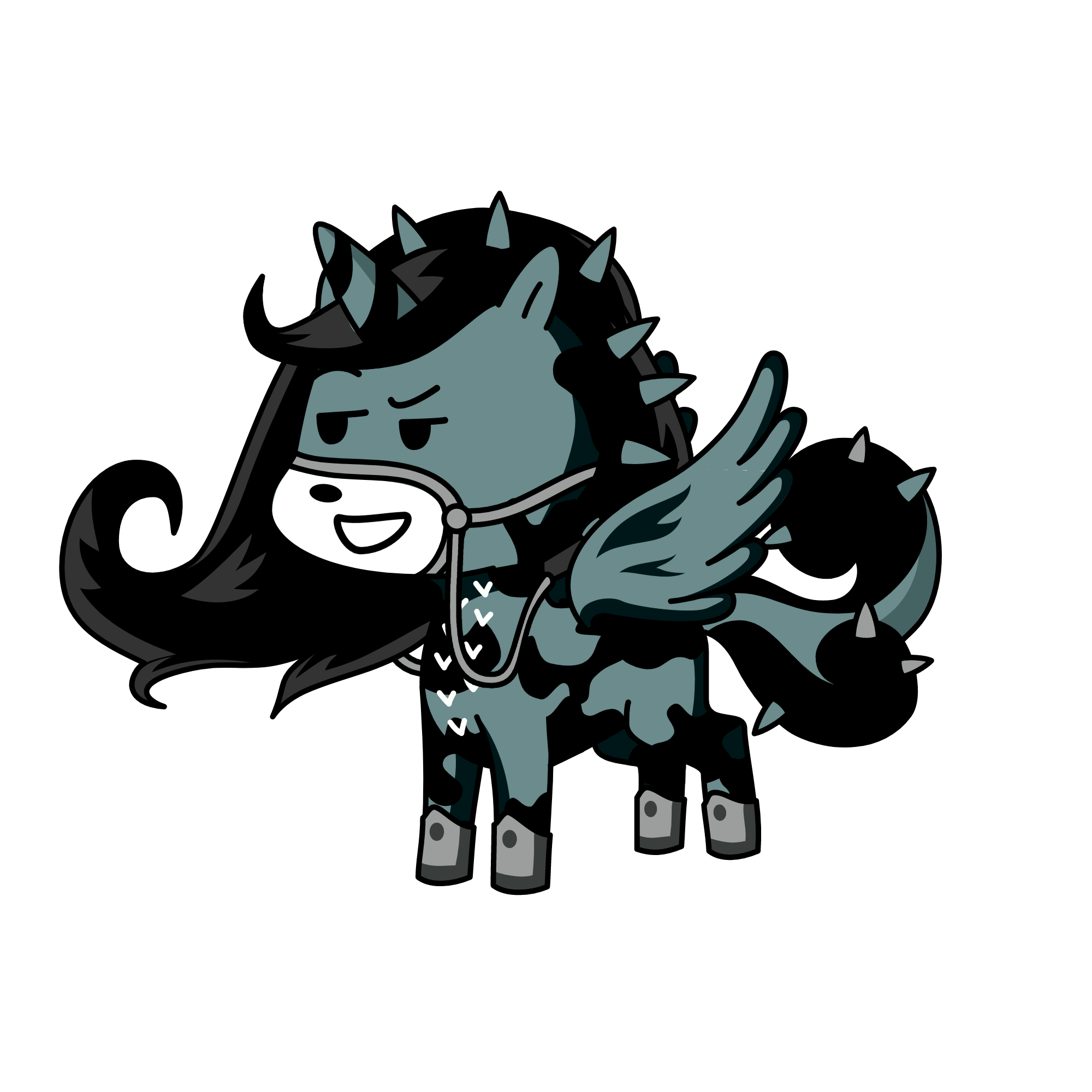 spikey, the unicorn