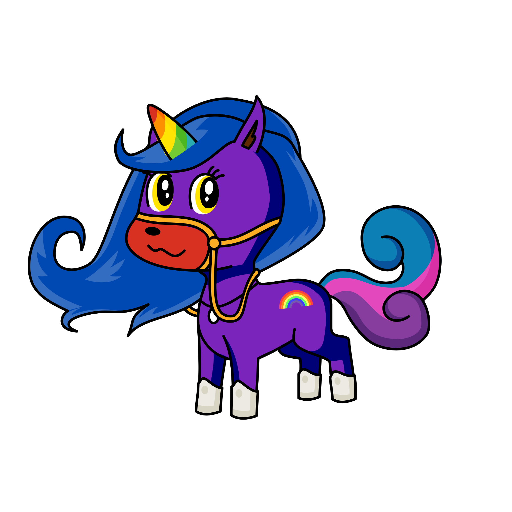 Snowy, the unicorn