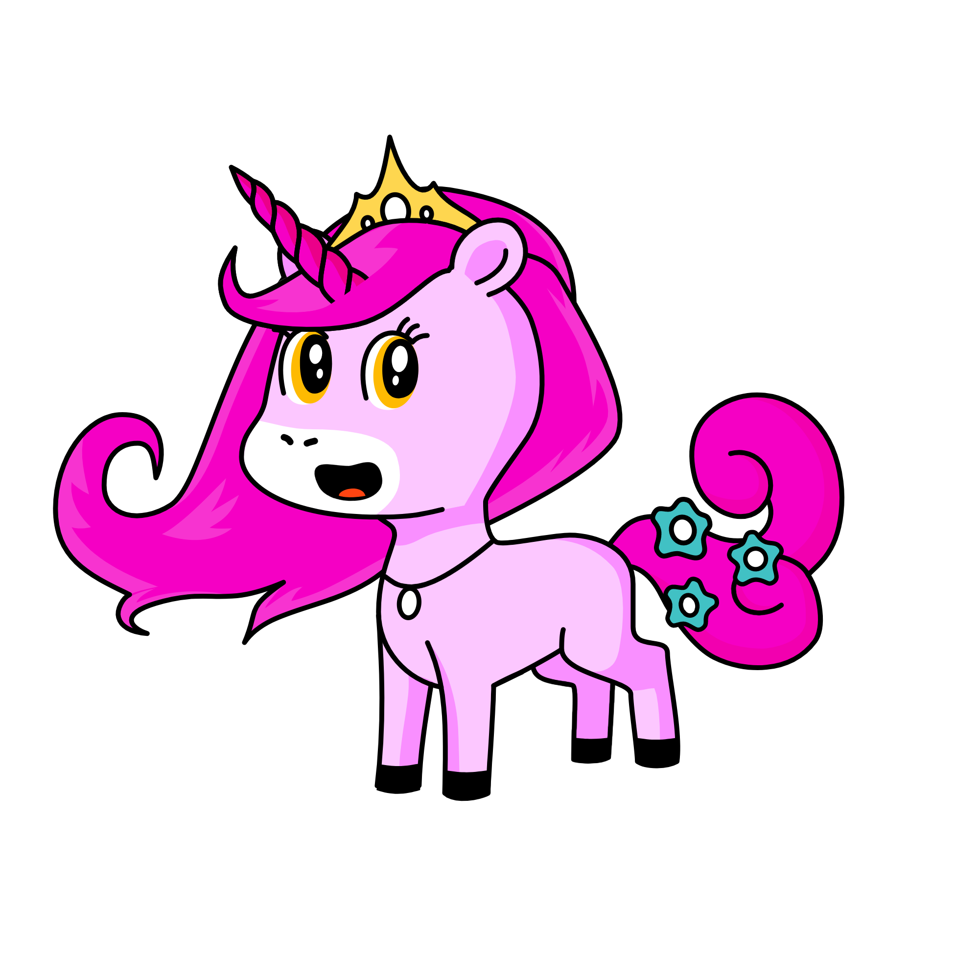 Cotton Candy, the unicorn