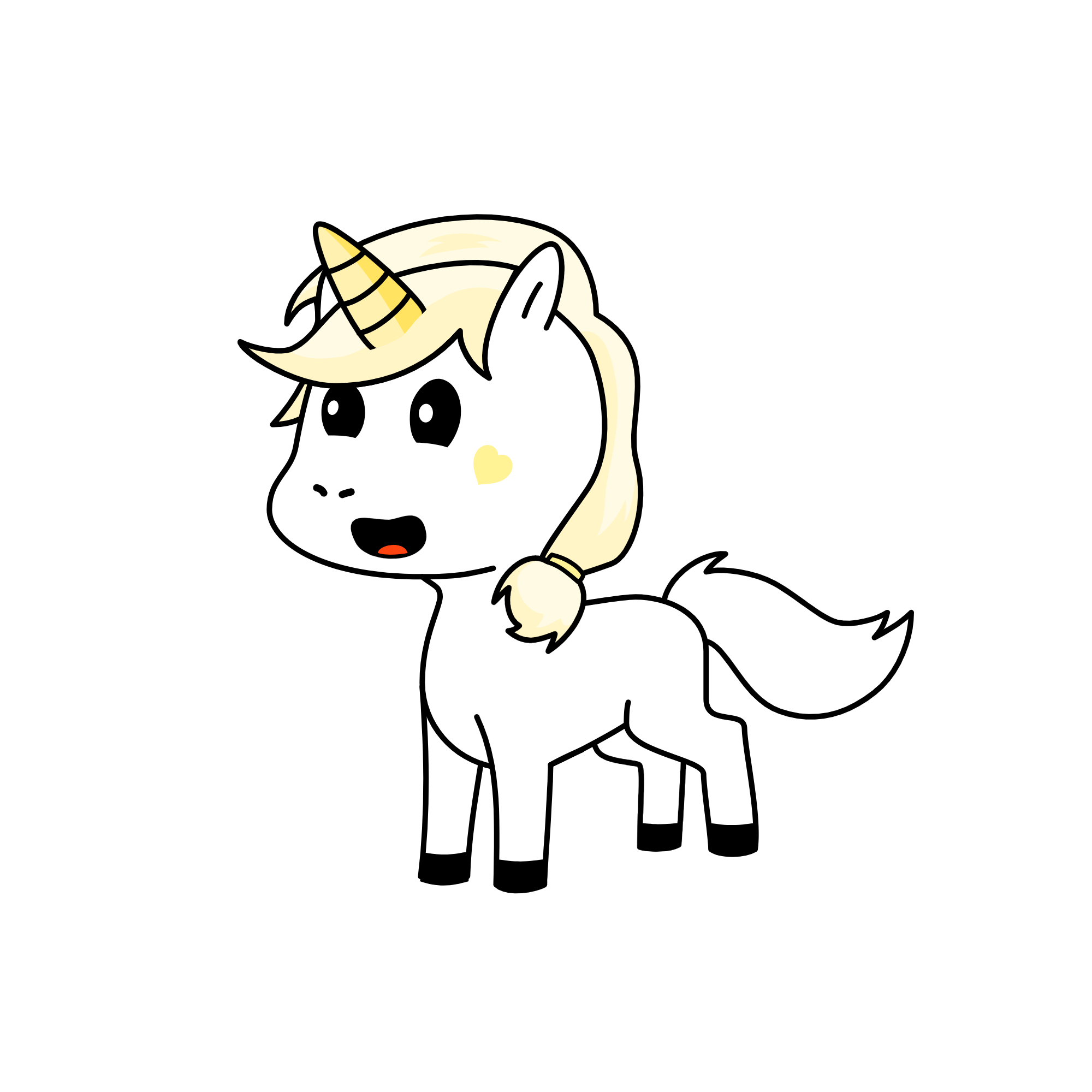 LIGHT PRINCESS, the unicorn