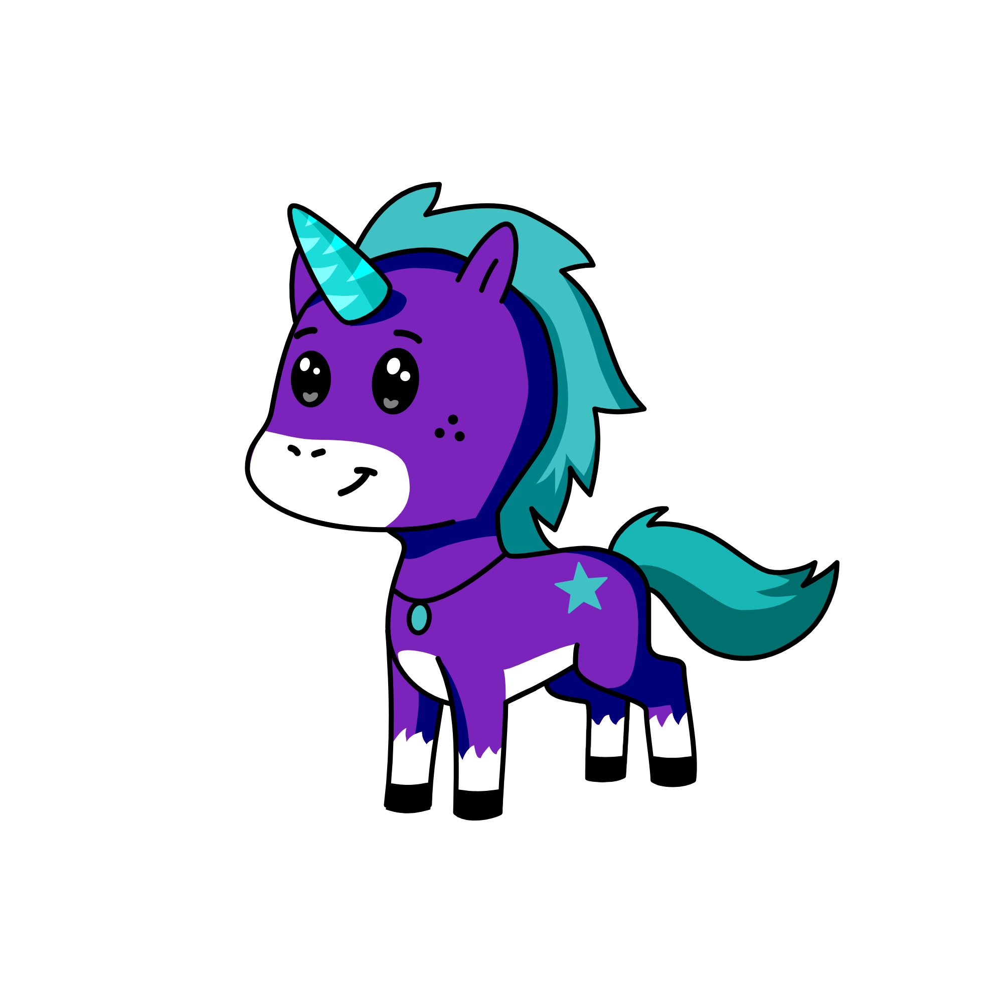 MAGIC STAR, the unicorn