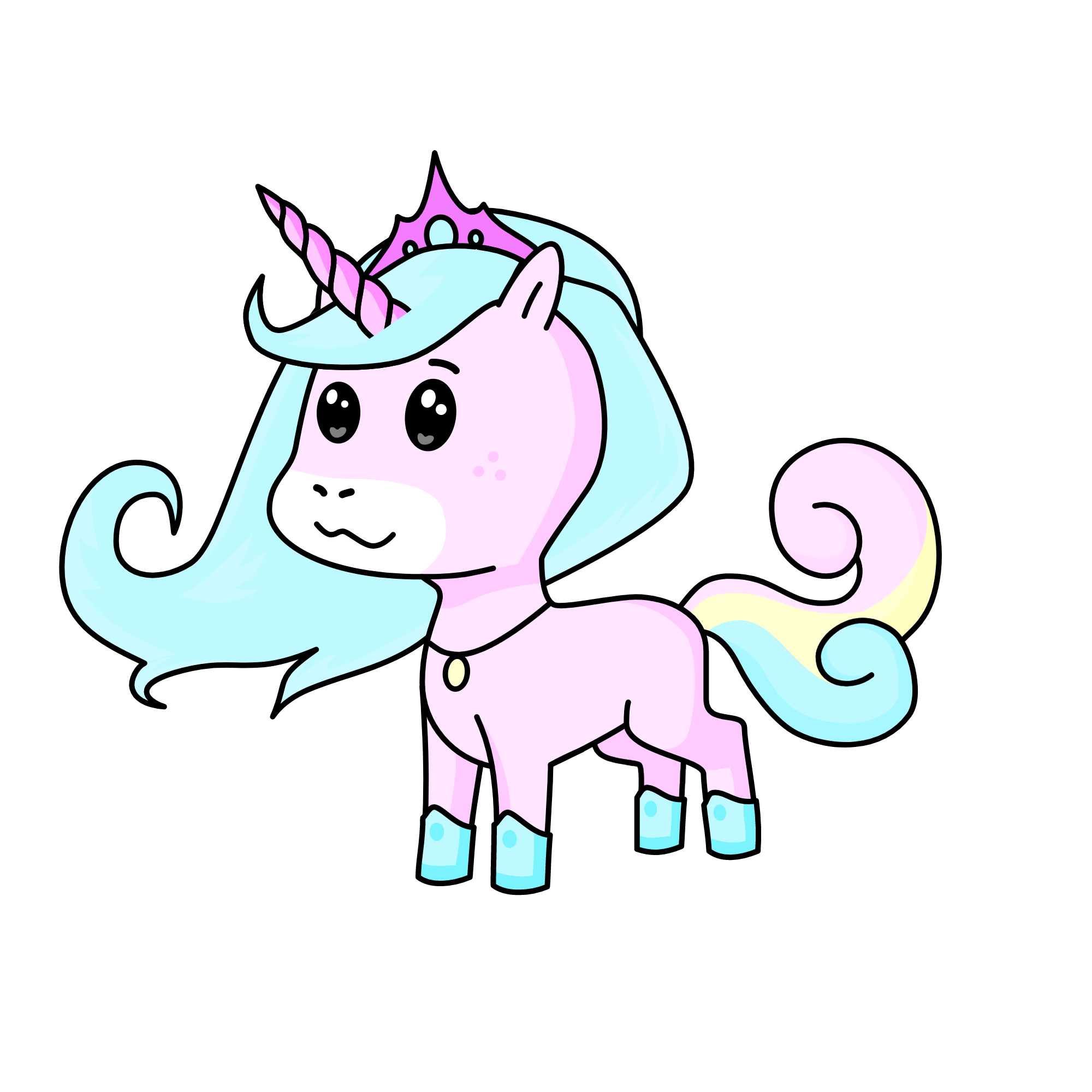 PRINCESS KANA, the unicorn