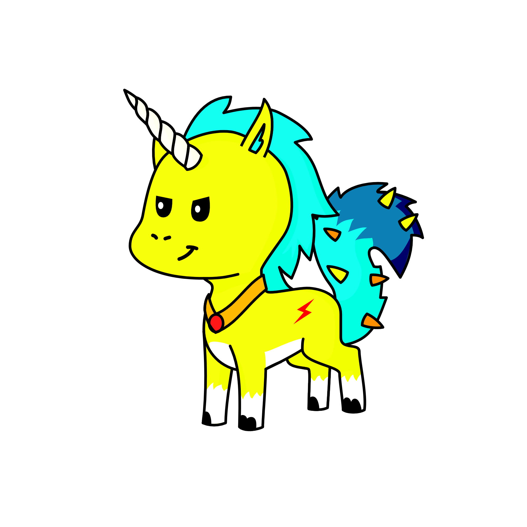 Lighting(o~o), the unicorn