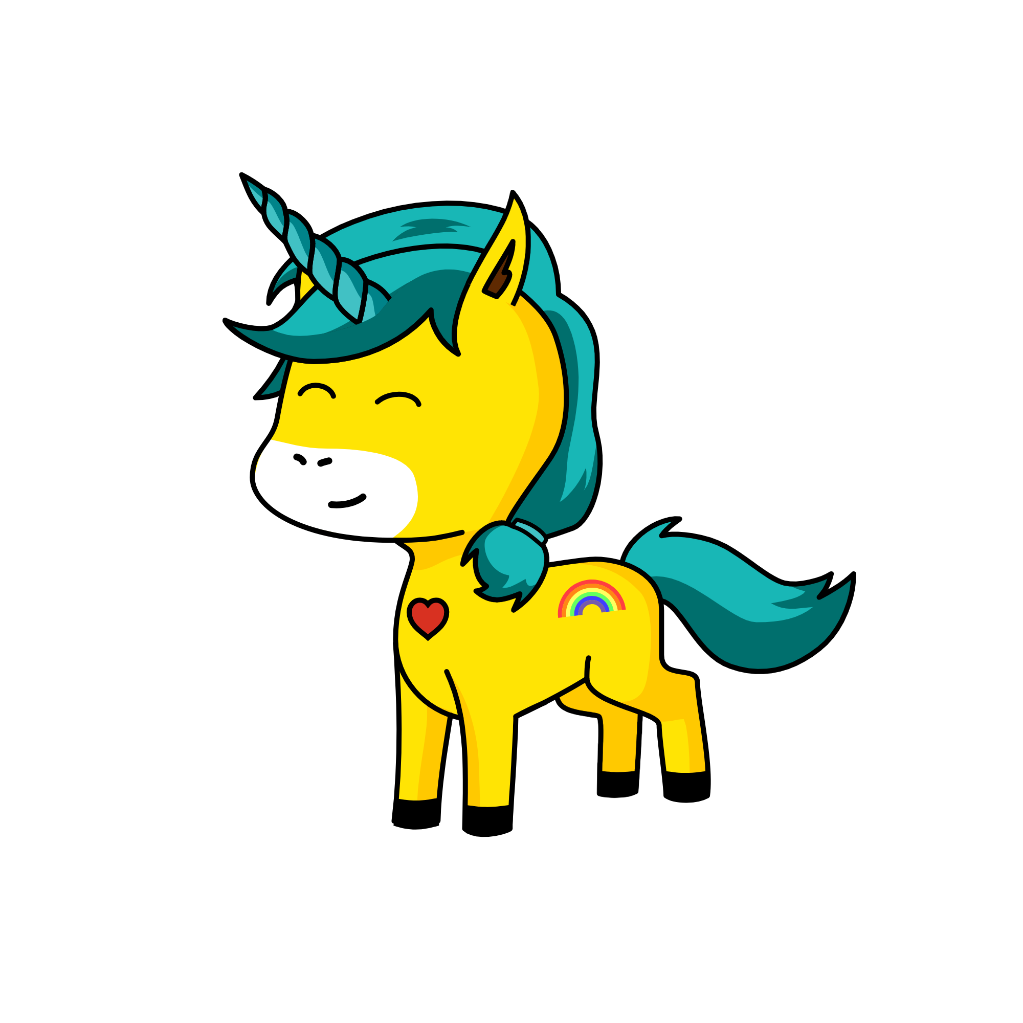 Lovely, the unicorn