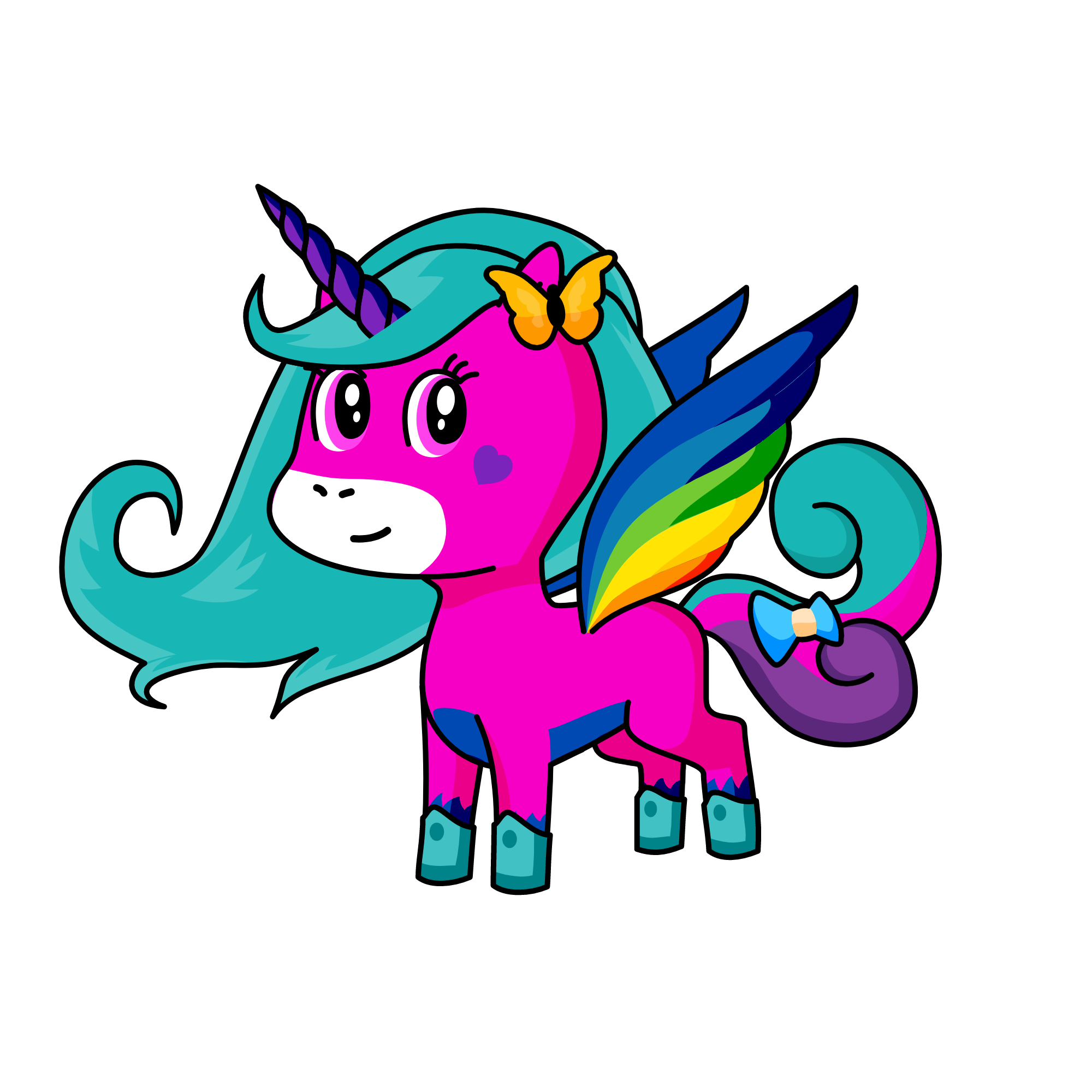 ARFTGYHUJIK, the unicorn