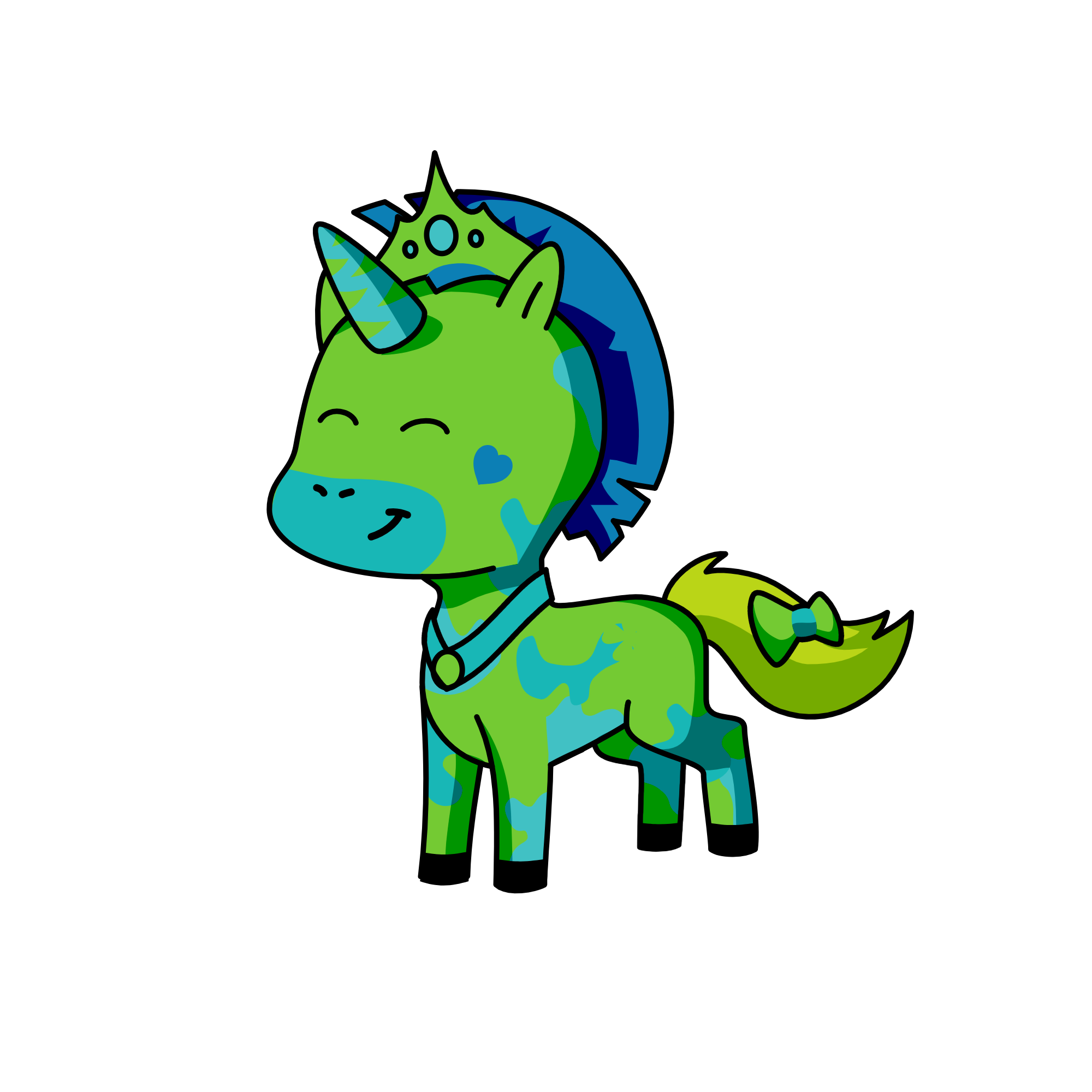 King Of The Forest, the unicorn