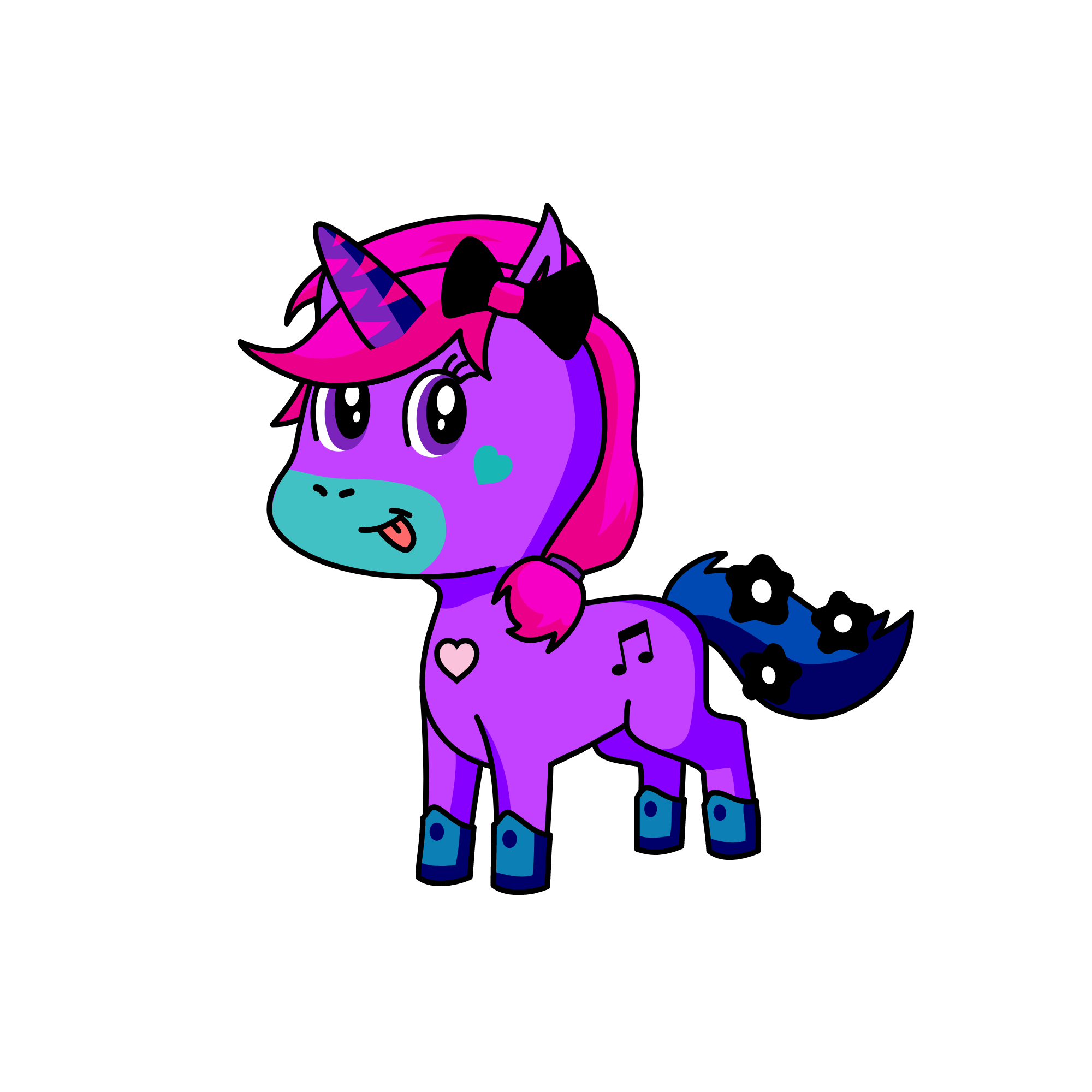 perky , the unicorn