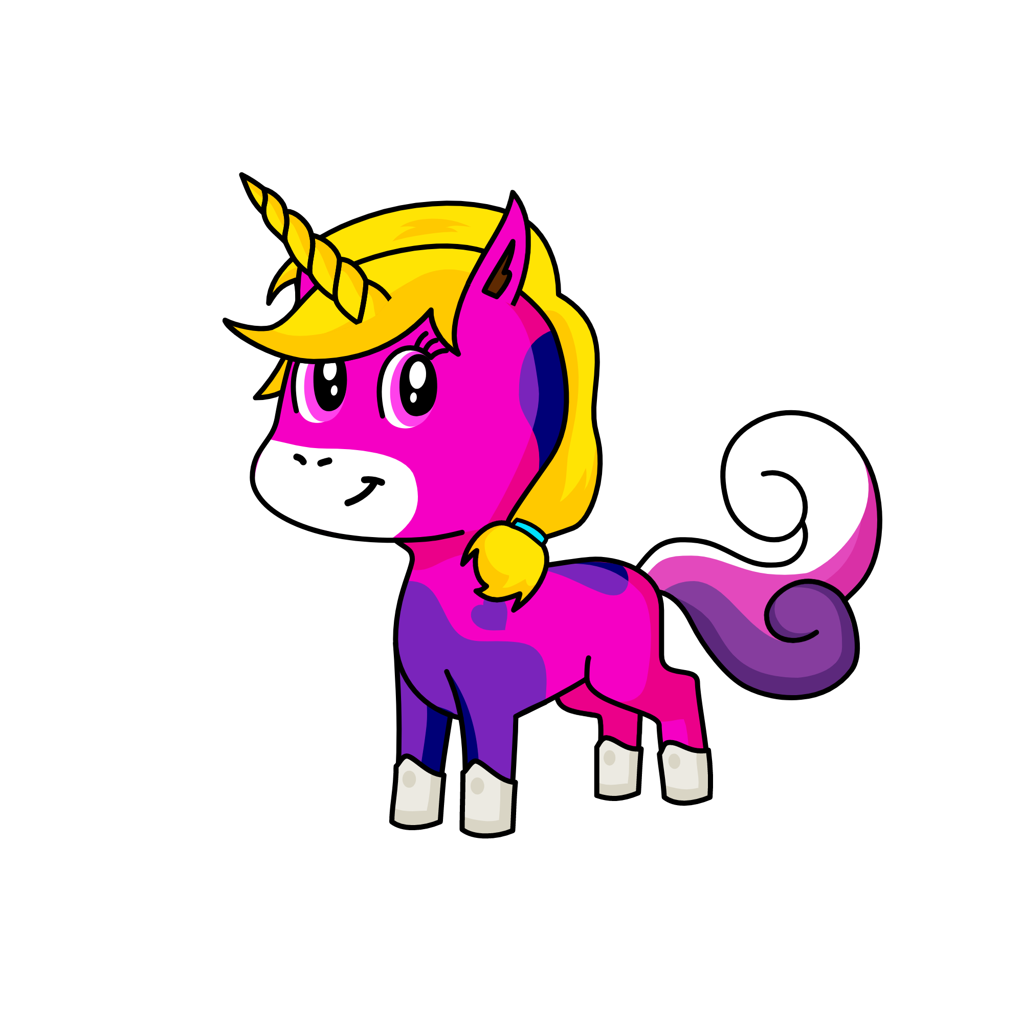 Love, the unicorn