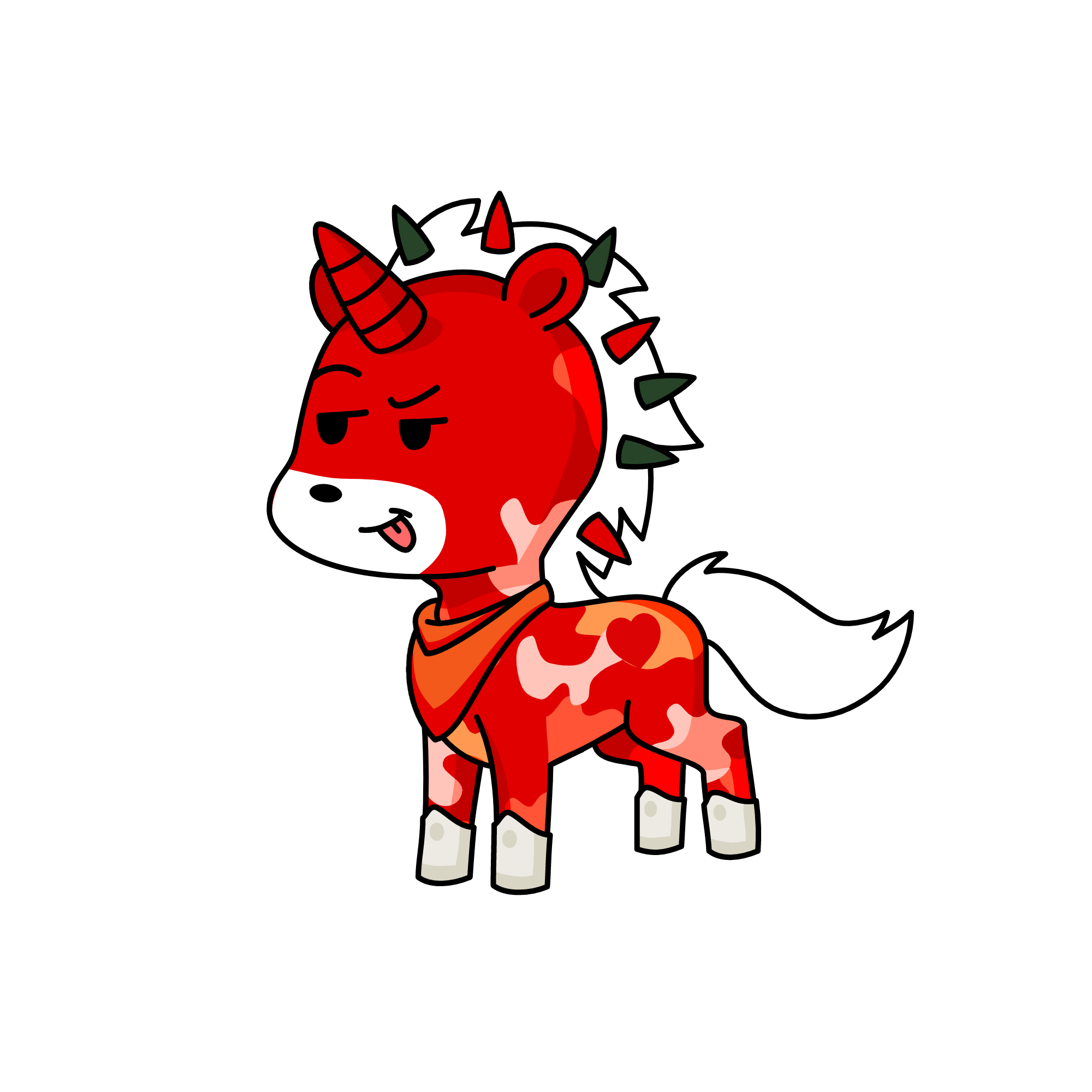 Calebian!, the unicorn