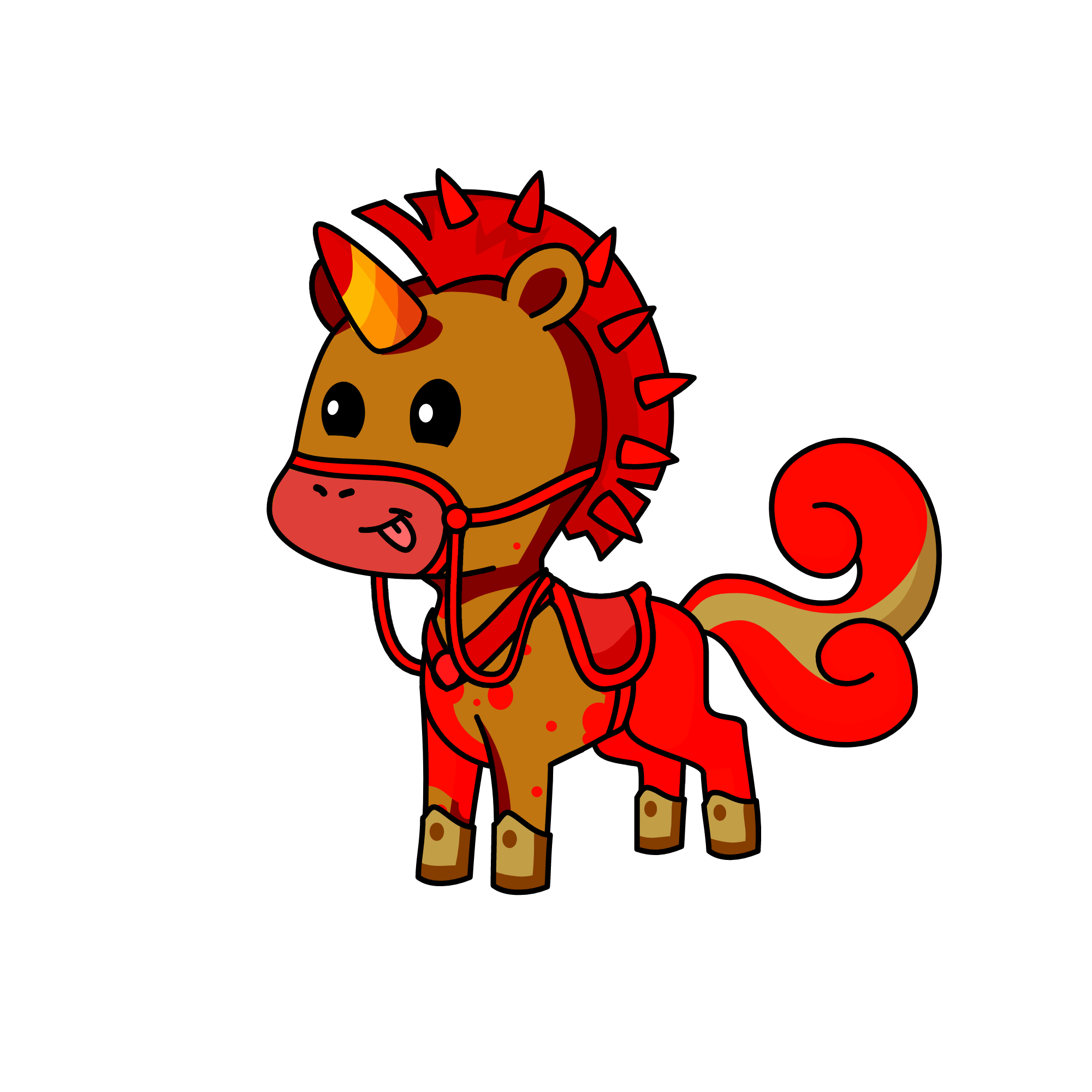 Mrs Cabebeb, the unicorn