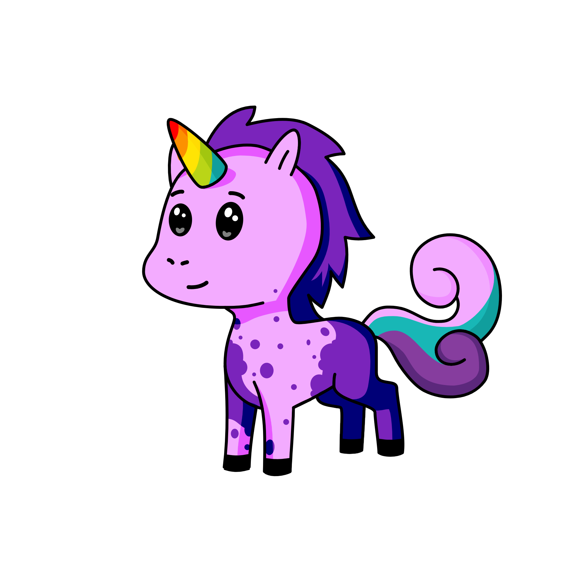 Lavender , the unicorn