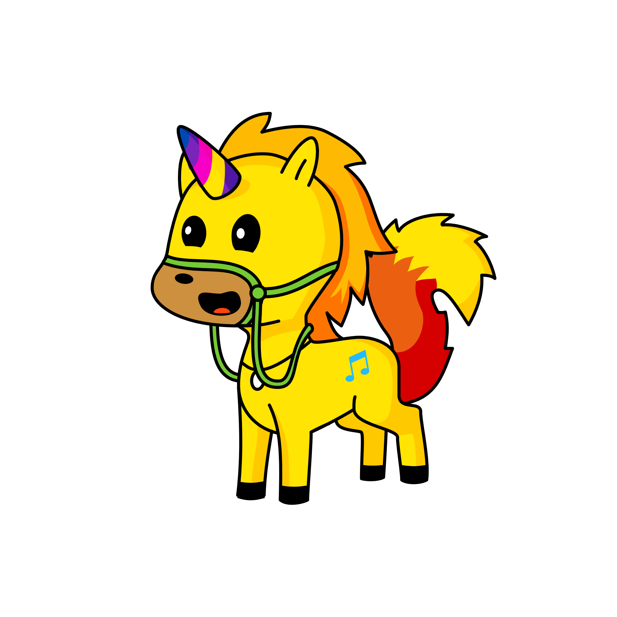 Mona, the unicorn
