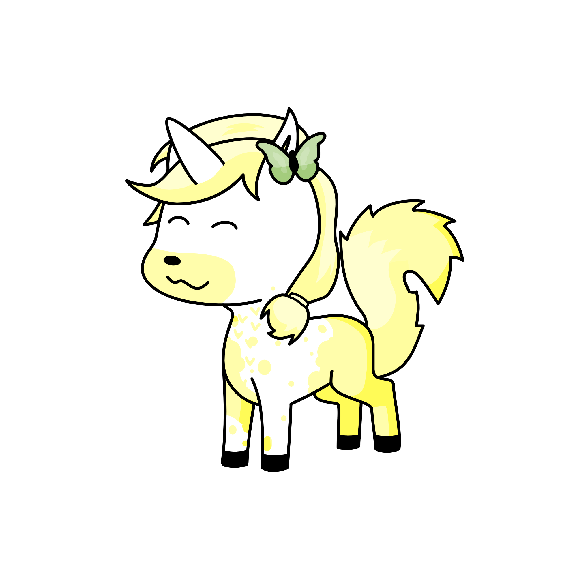 Wolf, the unicorn
