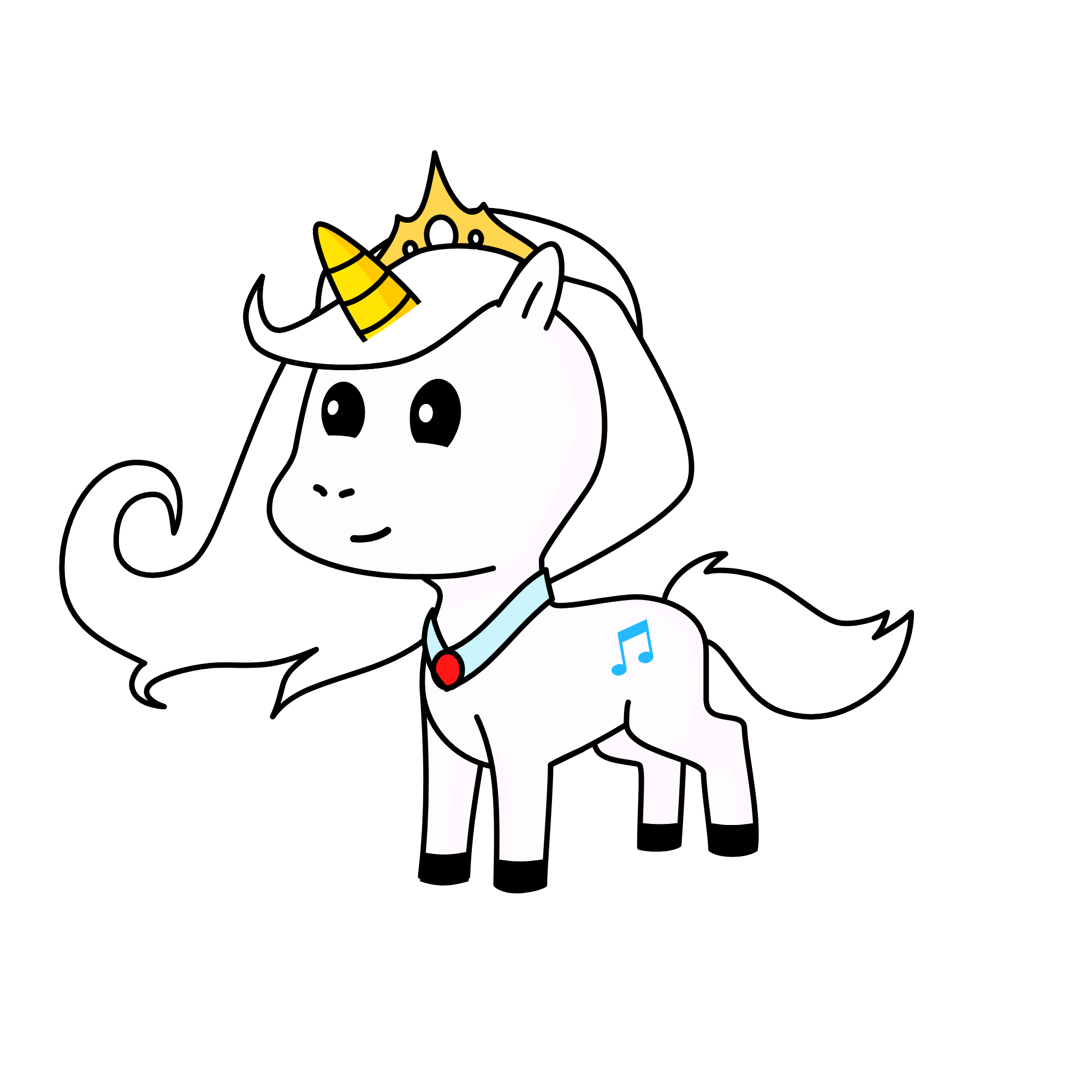 snow wiht, the unicorn