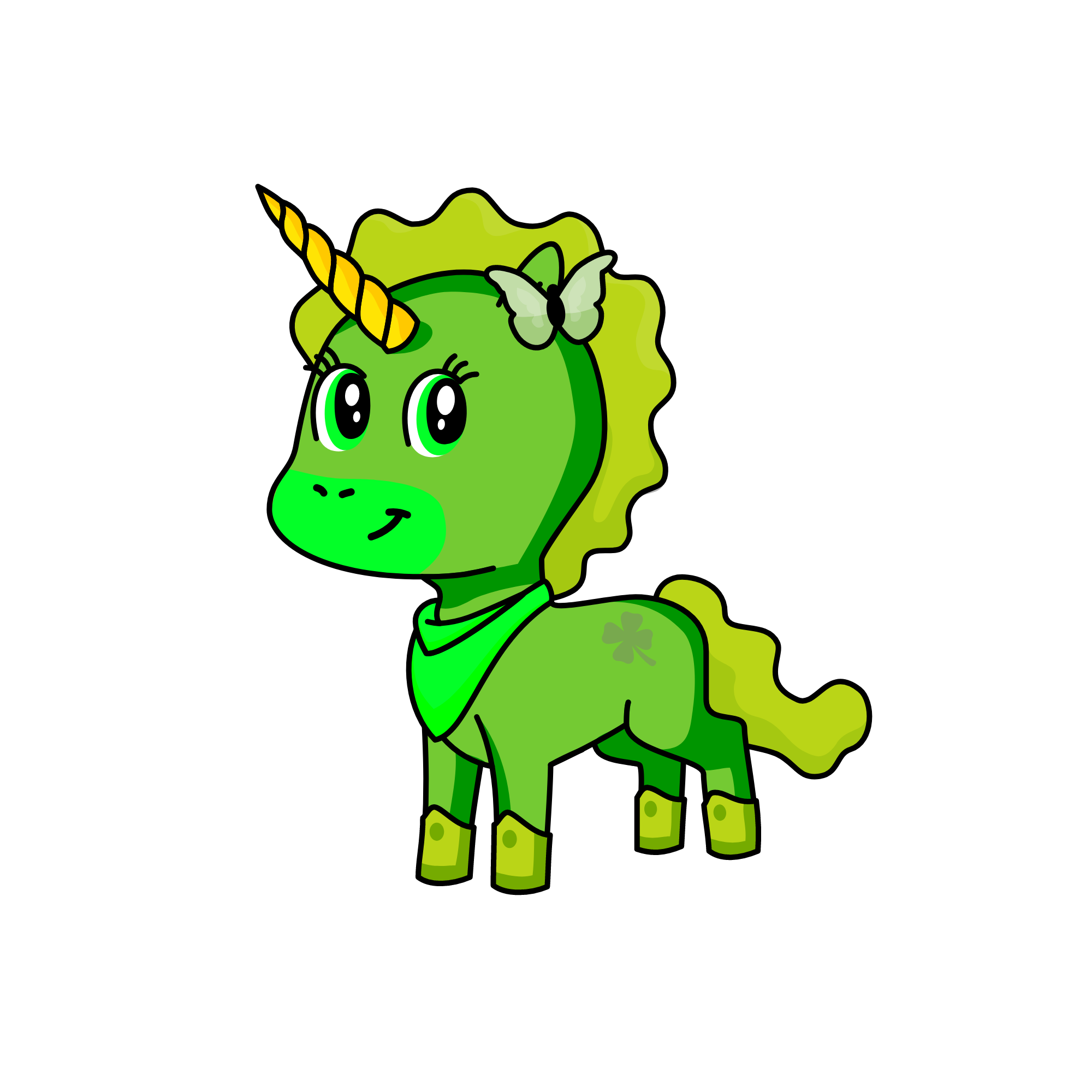 horsle (turtle horse), the unicorn