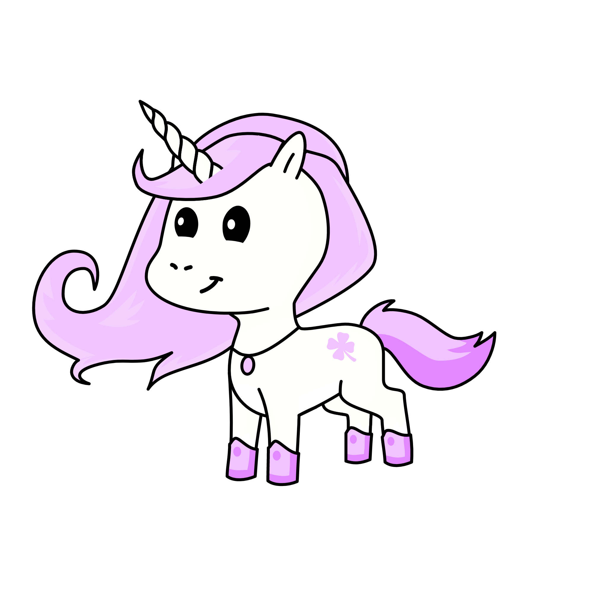 Cotton candy, the unicorn