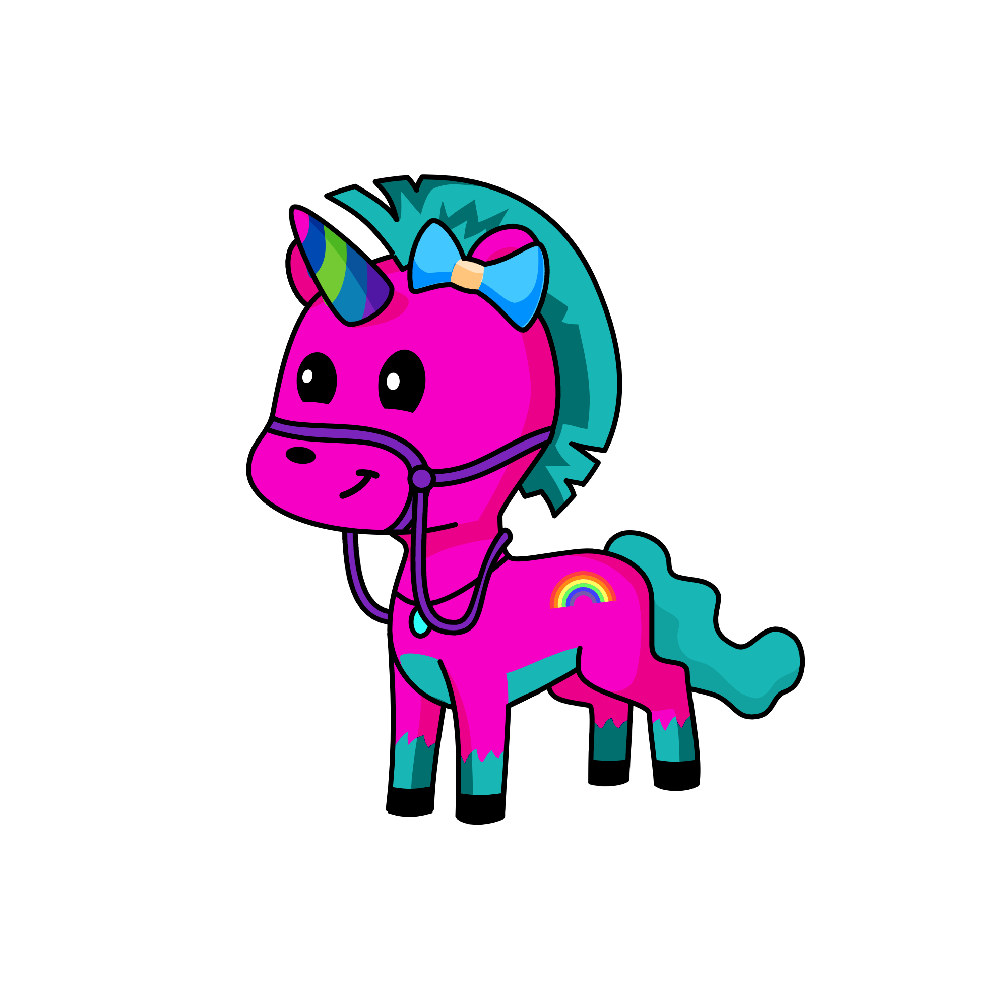Nube , the unicorn