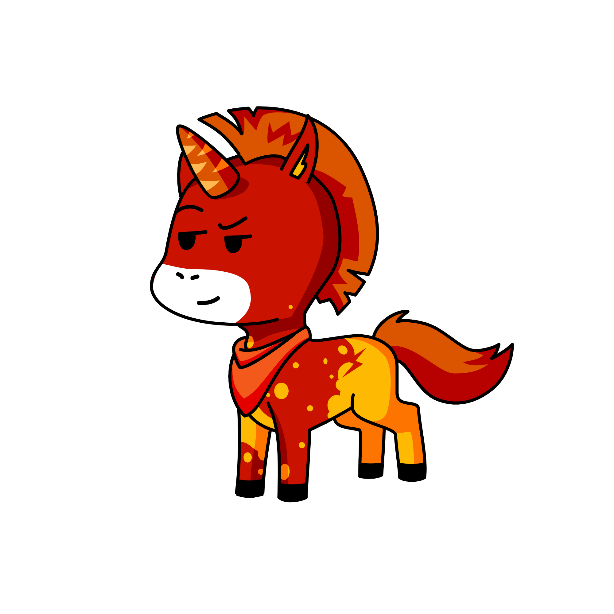 Blaze, the unicorn
