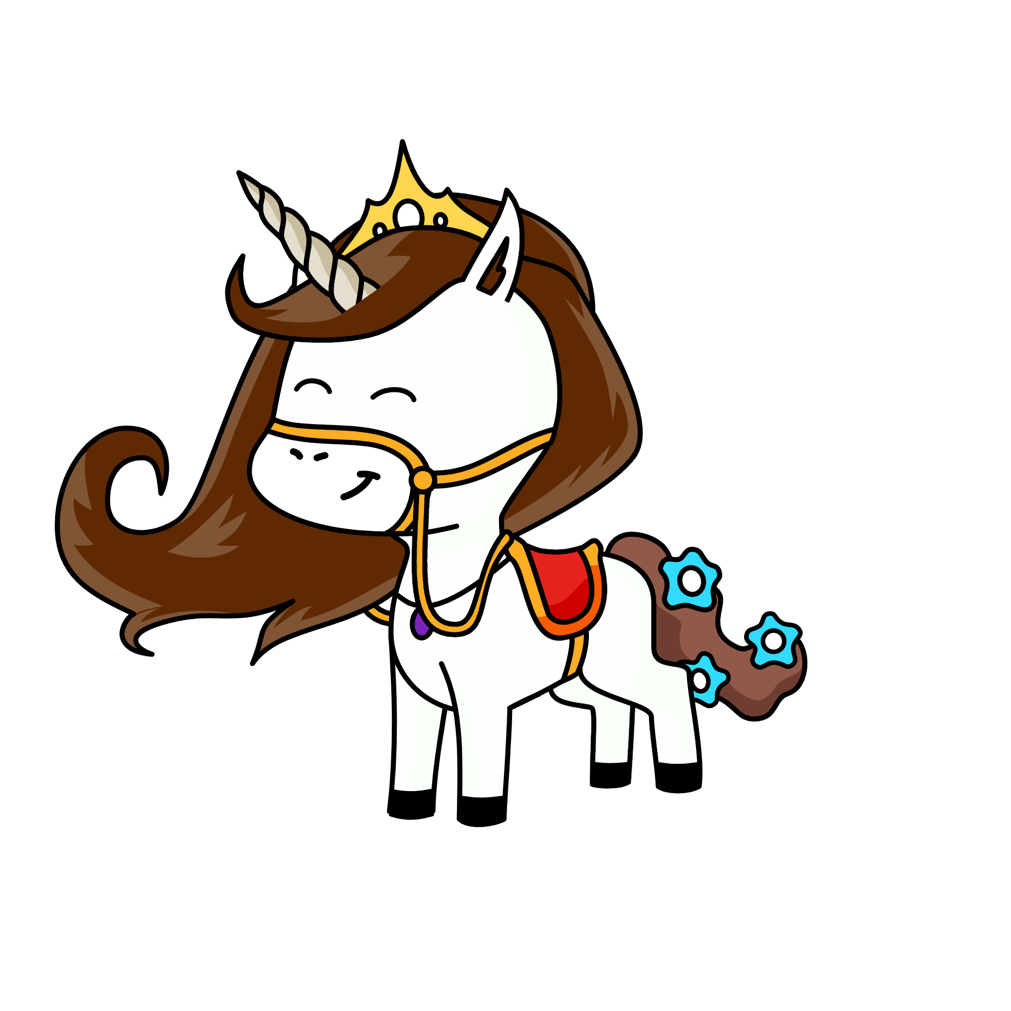 snow bell, the unicorn
