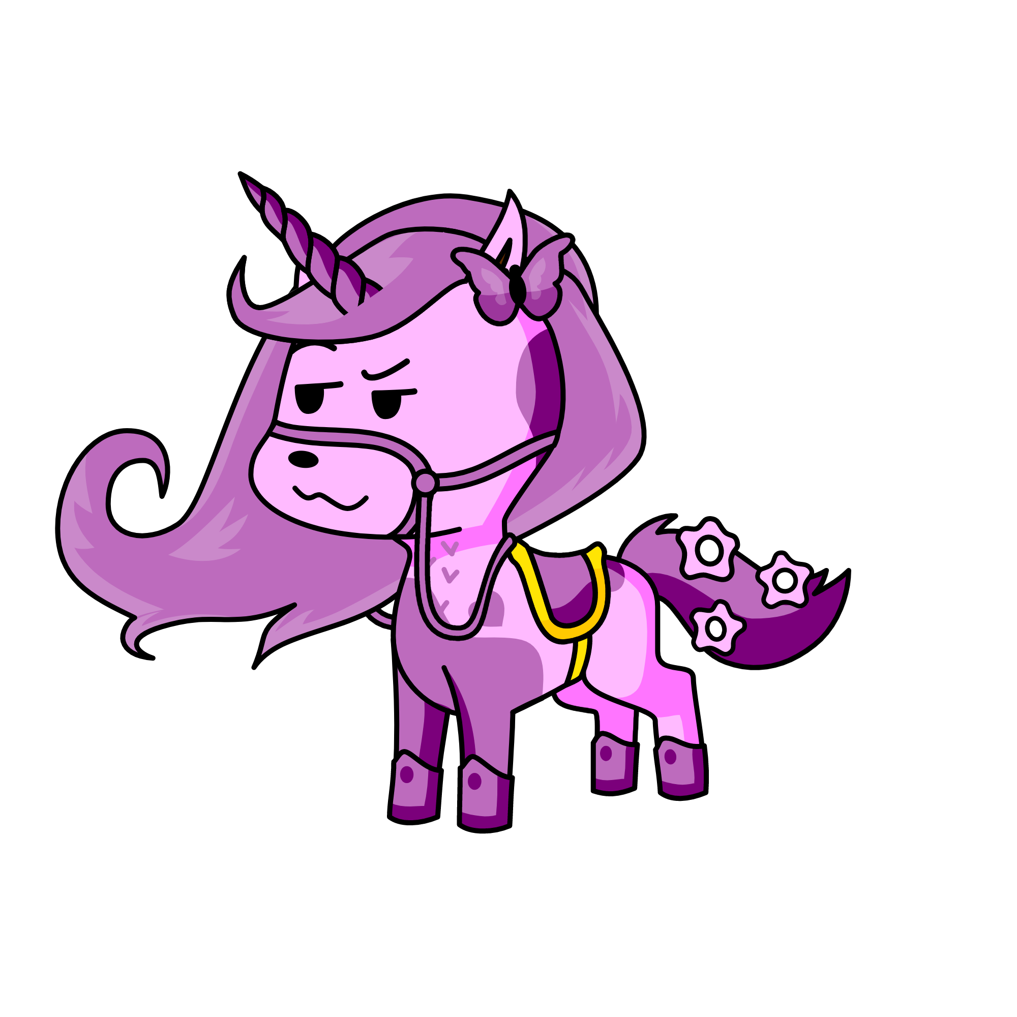 Pinkie, the unicorn