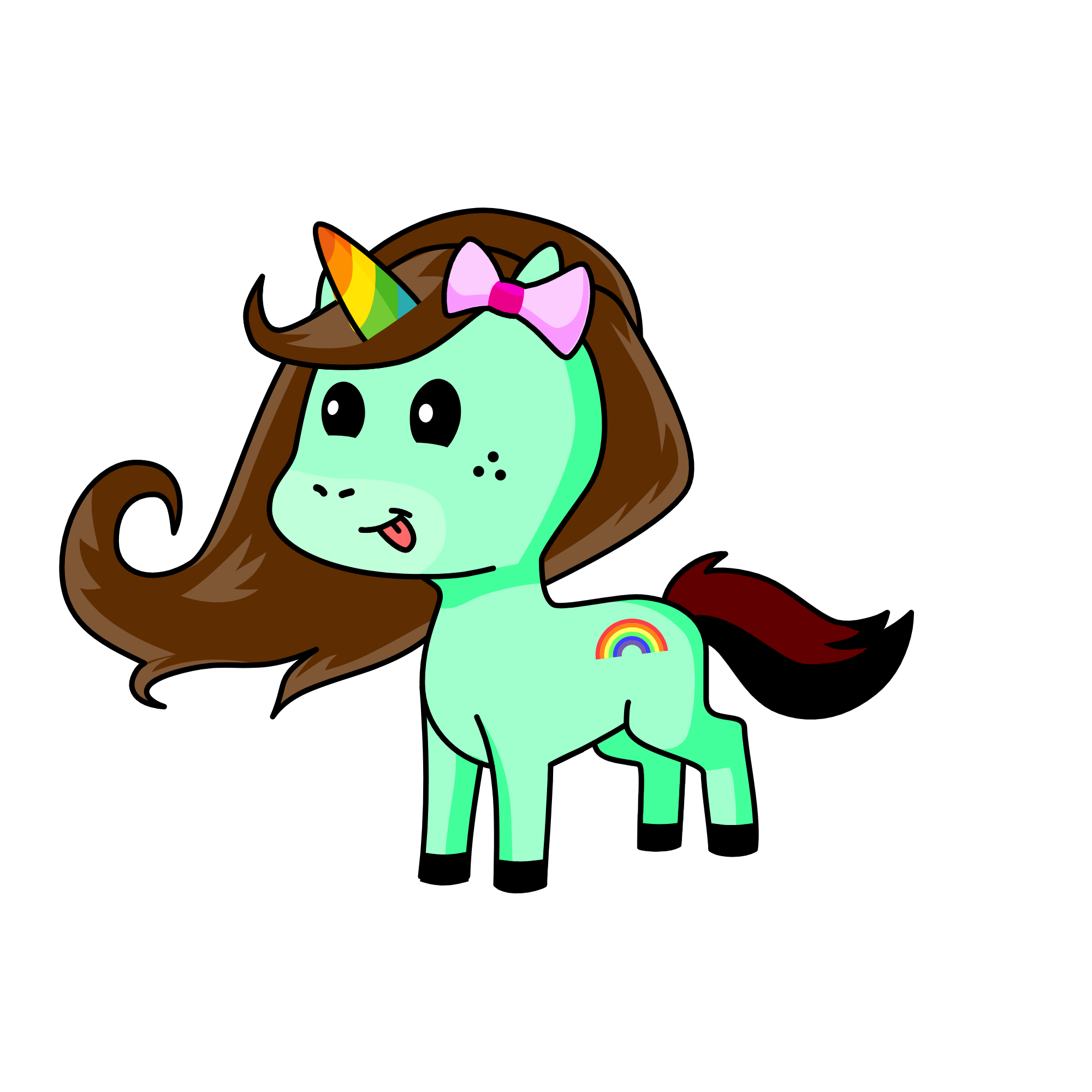 Lavender Magic, the unicorn