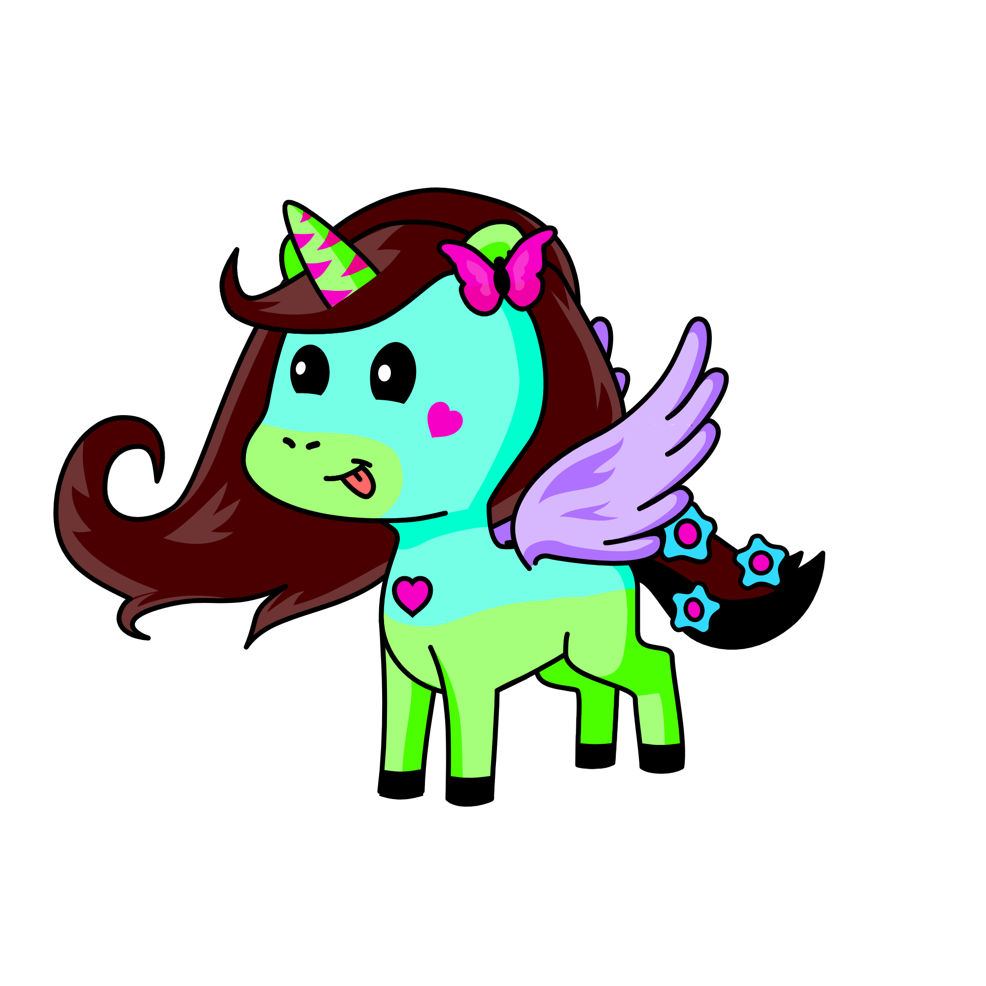Forest Magic, the unicorn