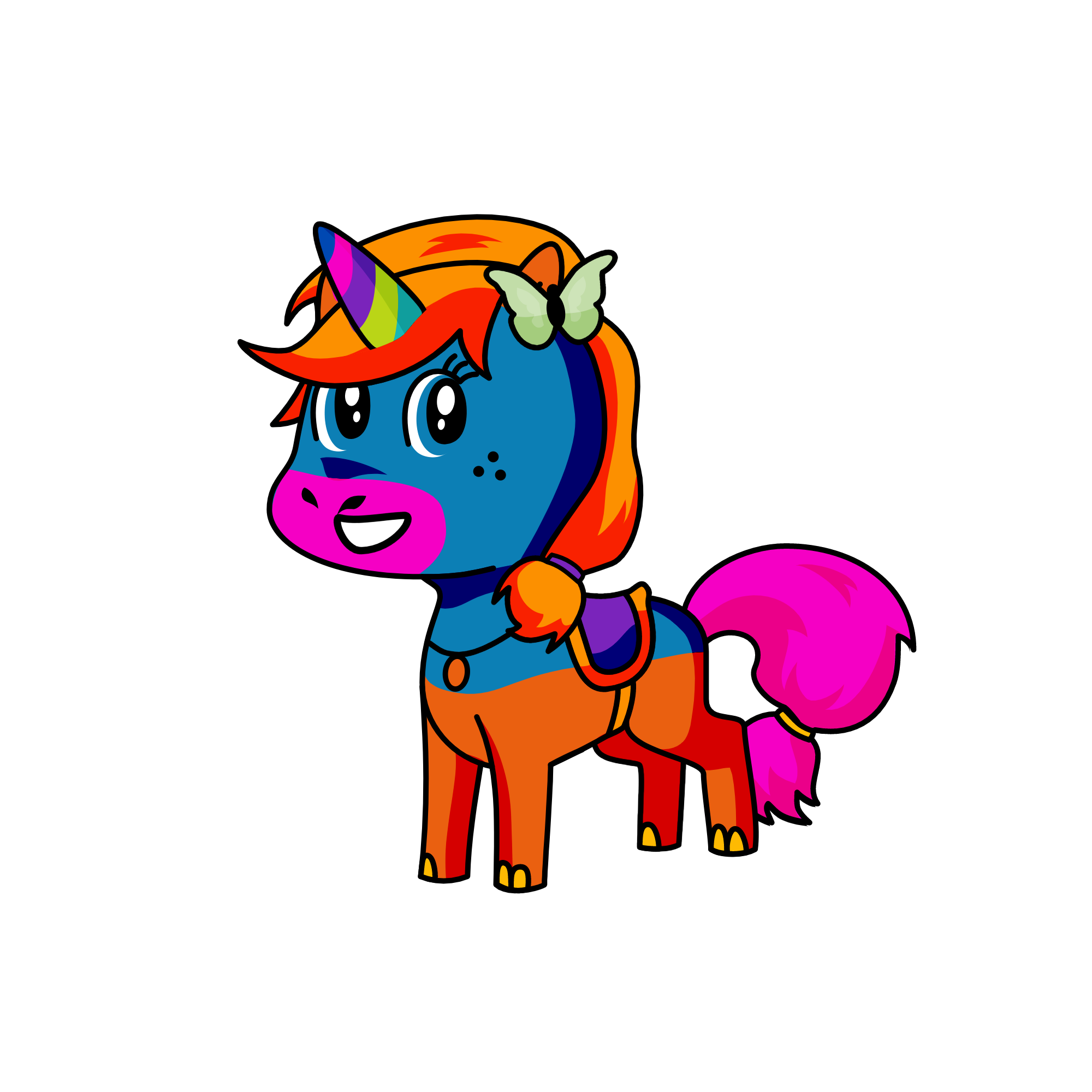 Butterfly, the unicorn