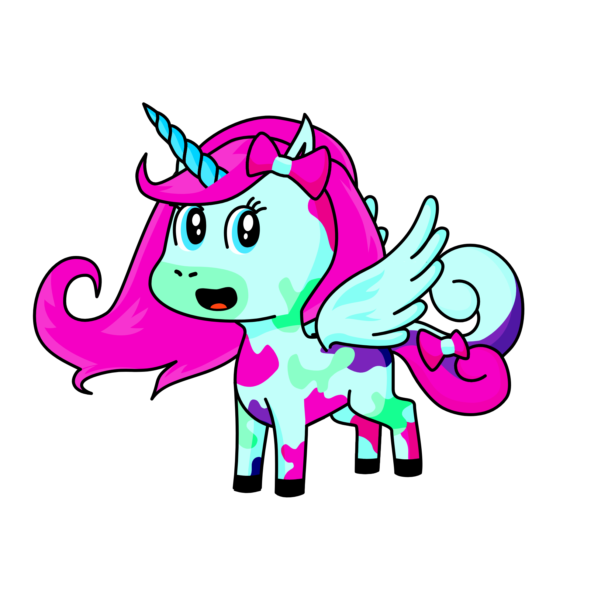 Flying Magic, the unicorn