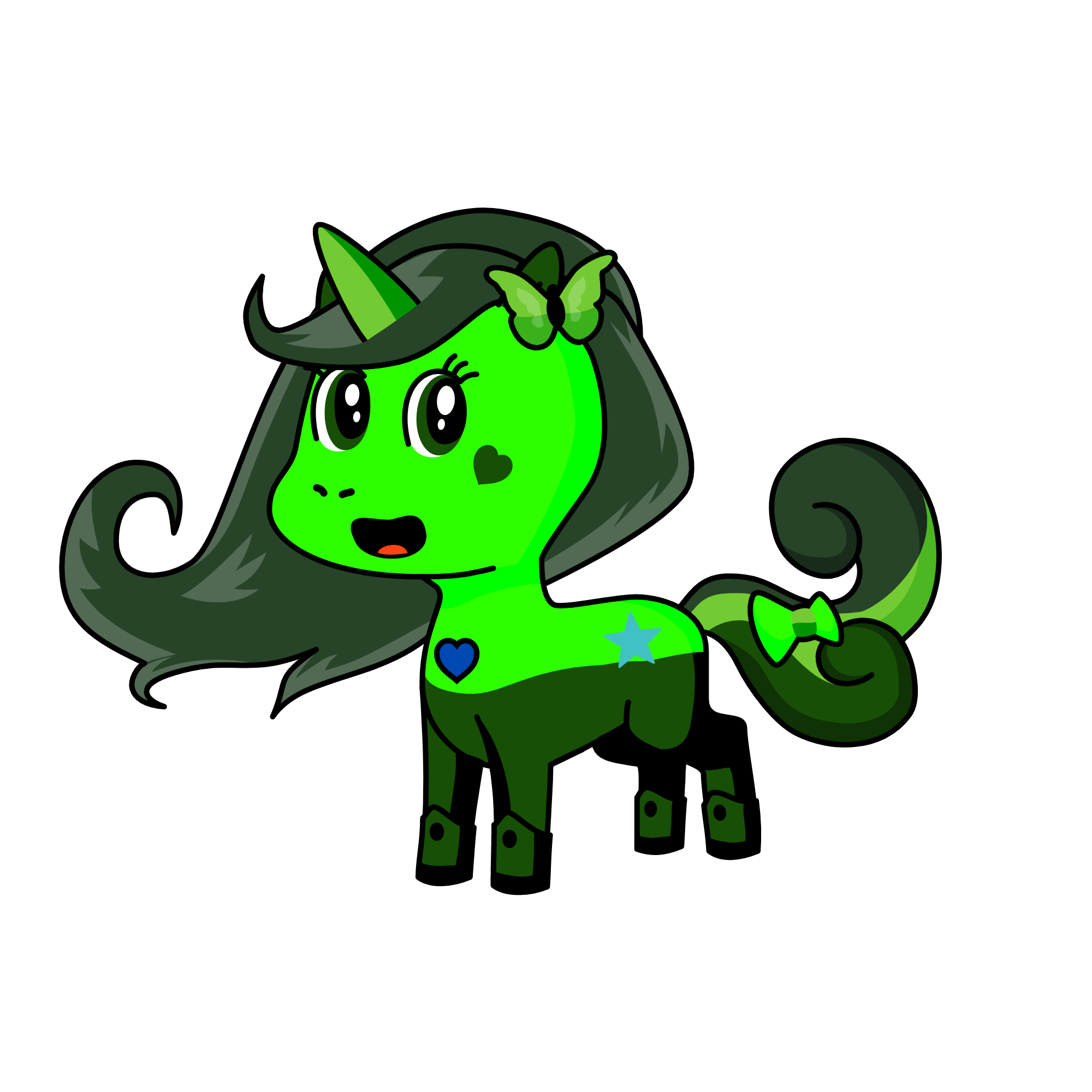 emily, the unicorn