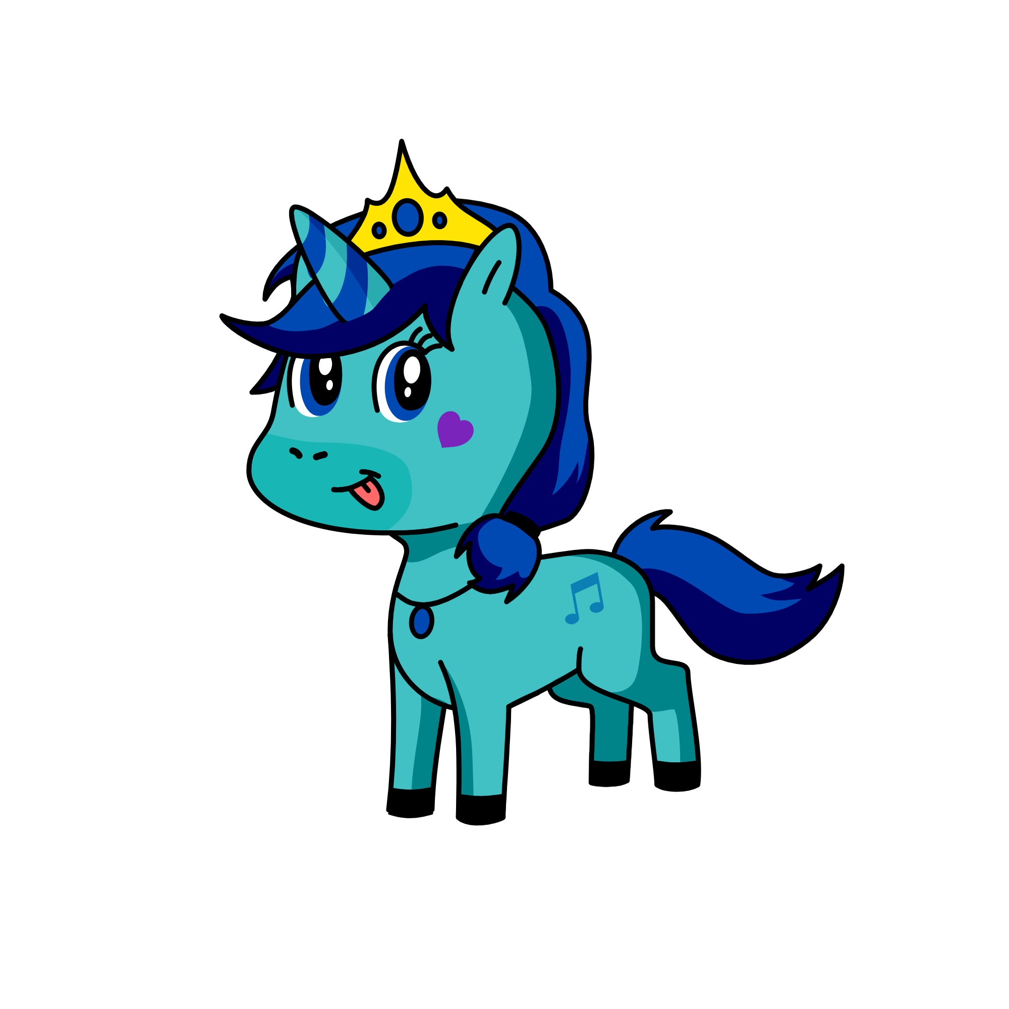 Luna, the unicorn