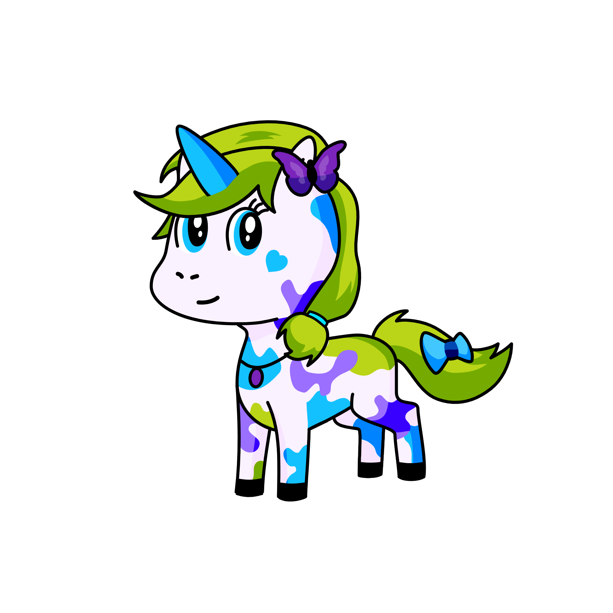 Sunshine, the unicorn