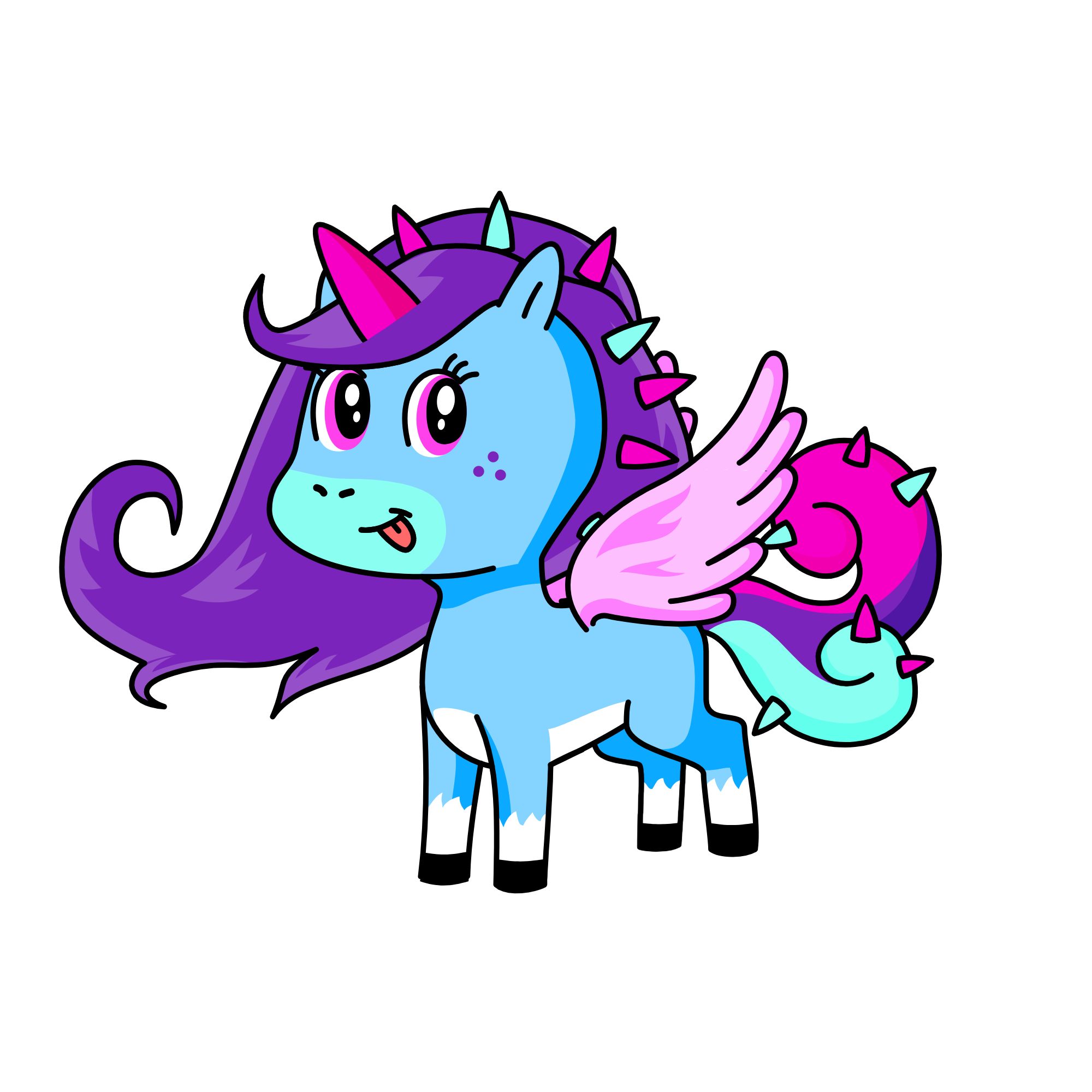 Snow Magic, the unicorn