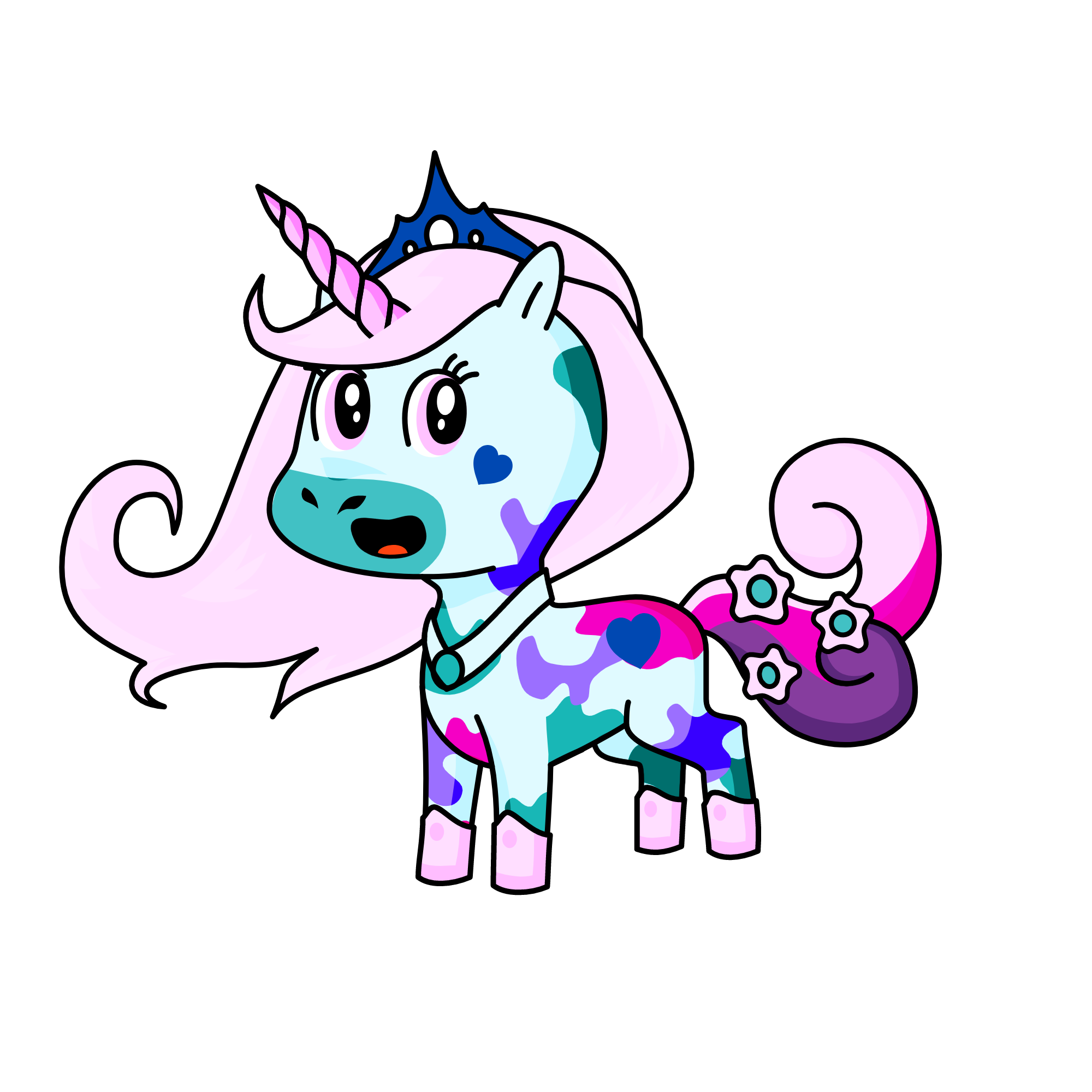 Frostianna, the unicorn
