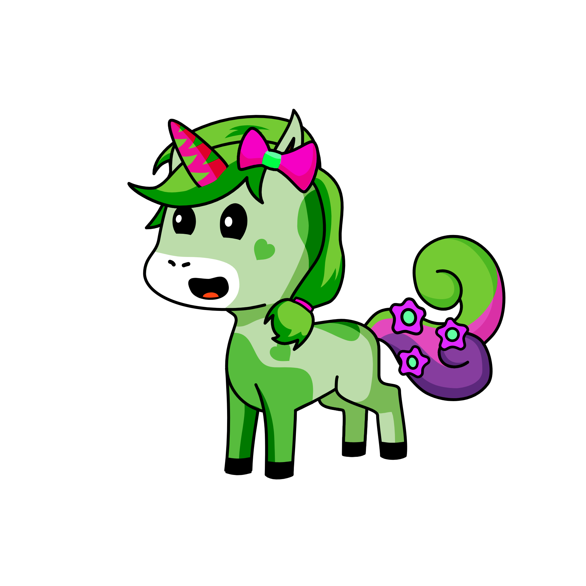 Flora, the unicorn